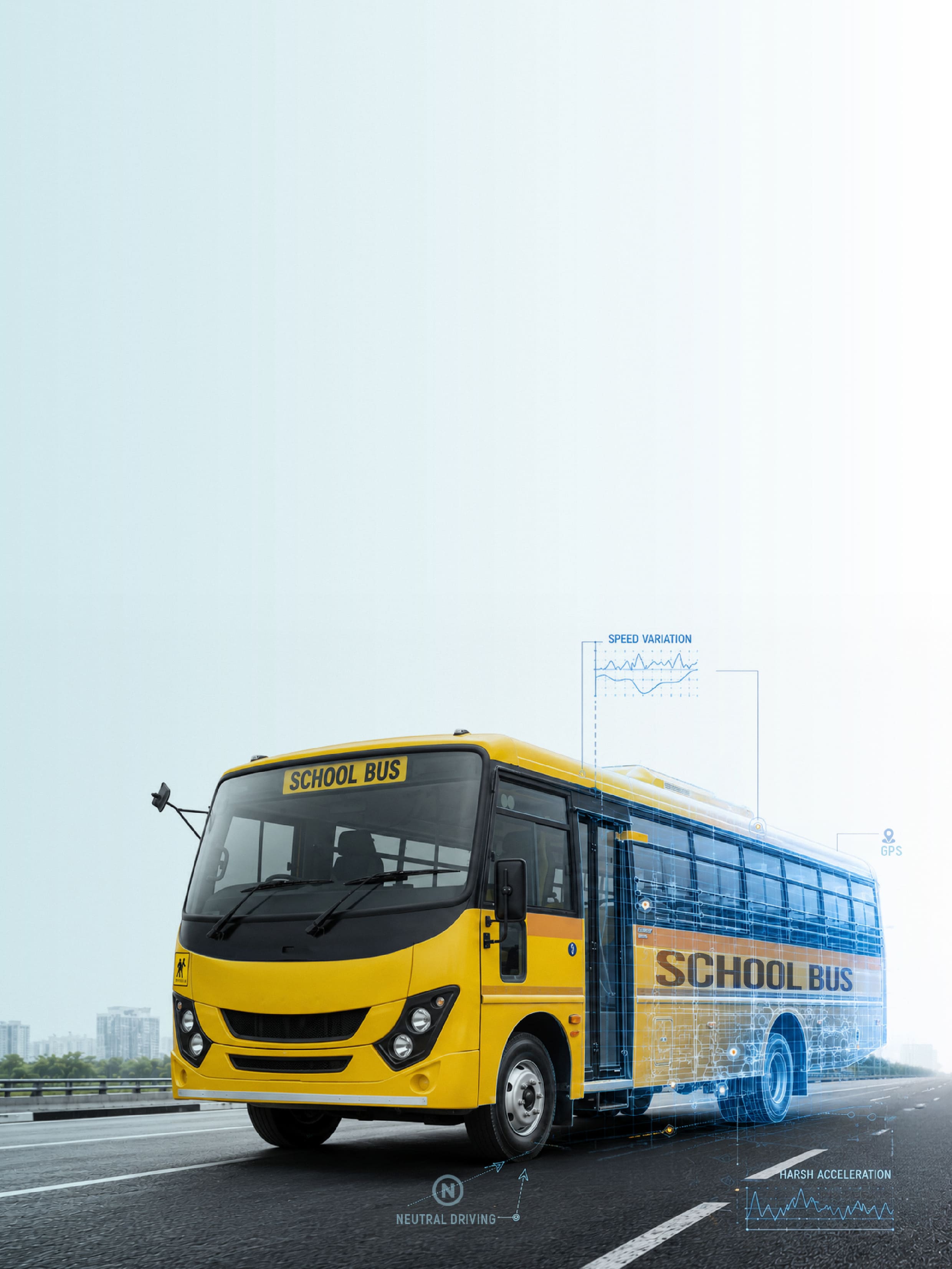 75,000 plus School Bus Safety Events recorded across 61 Indian cities in H1, reveals Intangles study