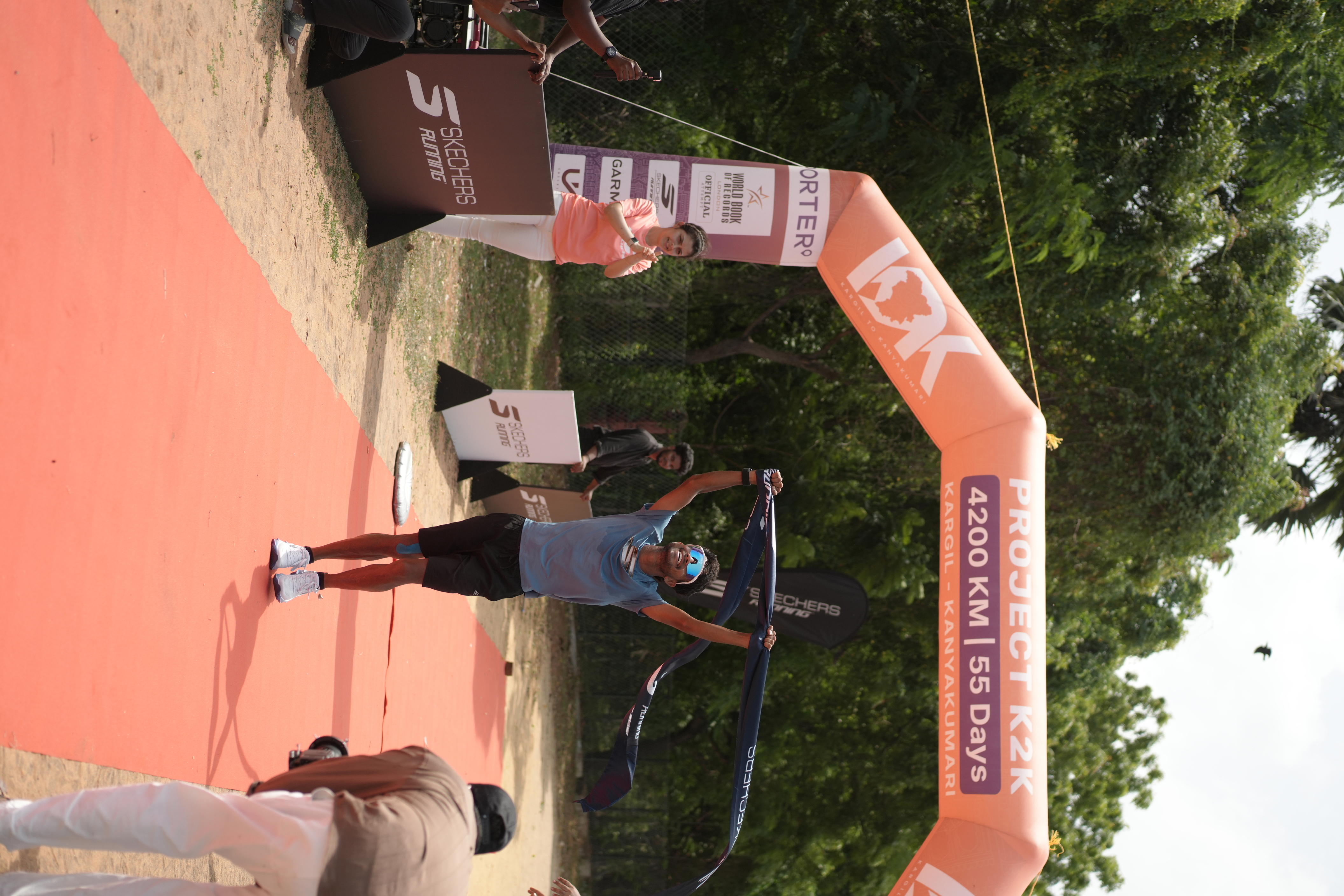 Skechers Athlete Kartik Joshi Completes Historic Kargil-to-kanyakumari Run Across India