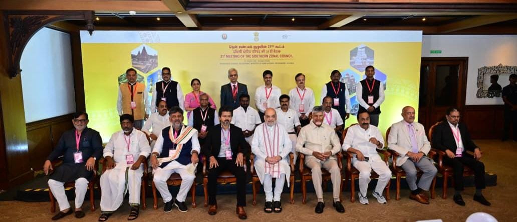 Important points raised by Chief Minister N Chandrababu Naidu at Southern Zonal Council meeting held at Mahabalipuram today