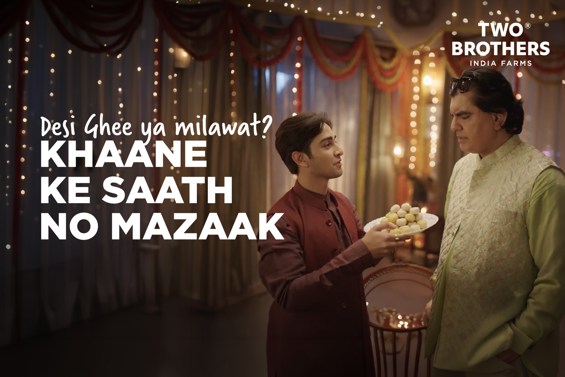 Campaign Two Brothers India Farms launches a humour-led campaign 'Khaane Ke Saath No Mazaak' encouraging India to question what's on its plate