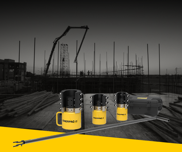 Enerpac Raises the Bar for Safe Industrial Lifting in India with New Cribbing Rings and Toe Jack