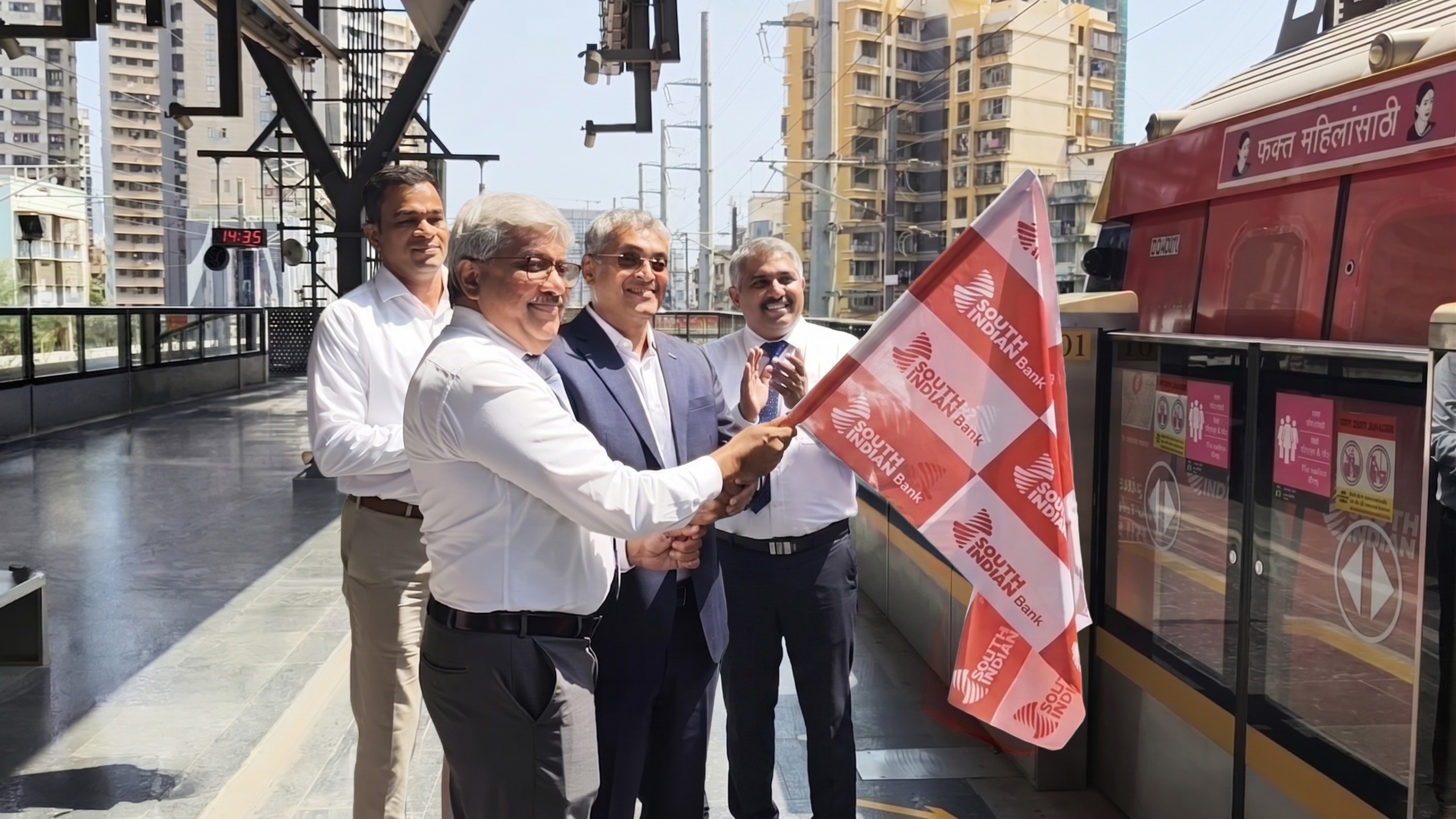 South Indian Bank Launches High-Impact Mumbai Metro Branding Campaign to Strengthen Brand Visibility