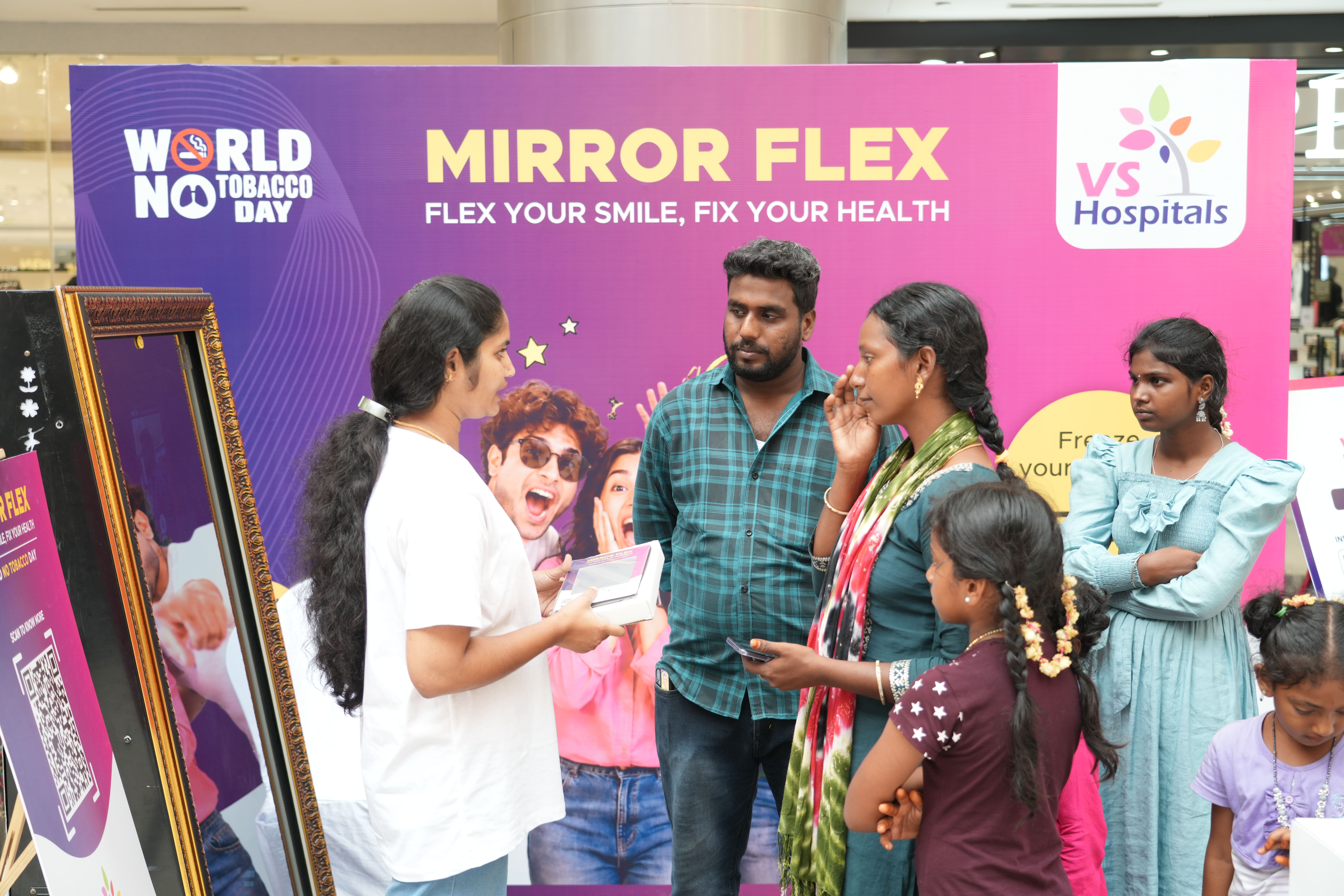 VS Hospitals Launches Mirror Flex Smiling Selfie Campaign to Create Awareness on Early Oral Cancer Detection