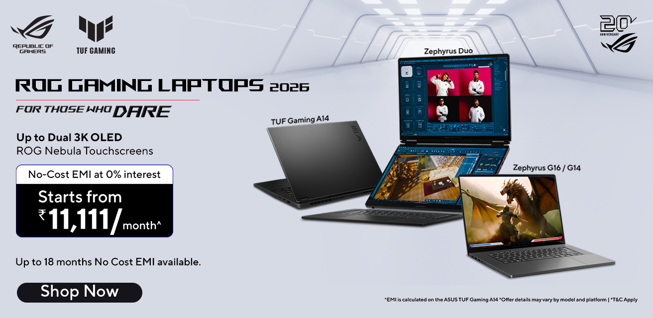 ASUS ROG Launches Zephyrus Duo, Zephyrus G14 & G16, TUF Gaming A14 and ProArt PZ14, Celebrating 20 Years of ROG