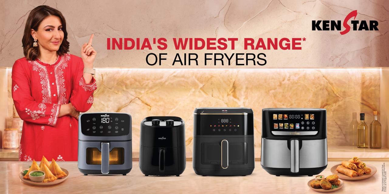 Kenstar Launches New Video Campaign with Soha Ali Khan to Showcase Its Widest Range of Air Fryers