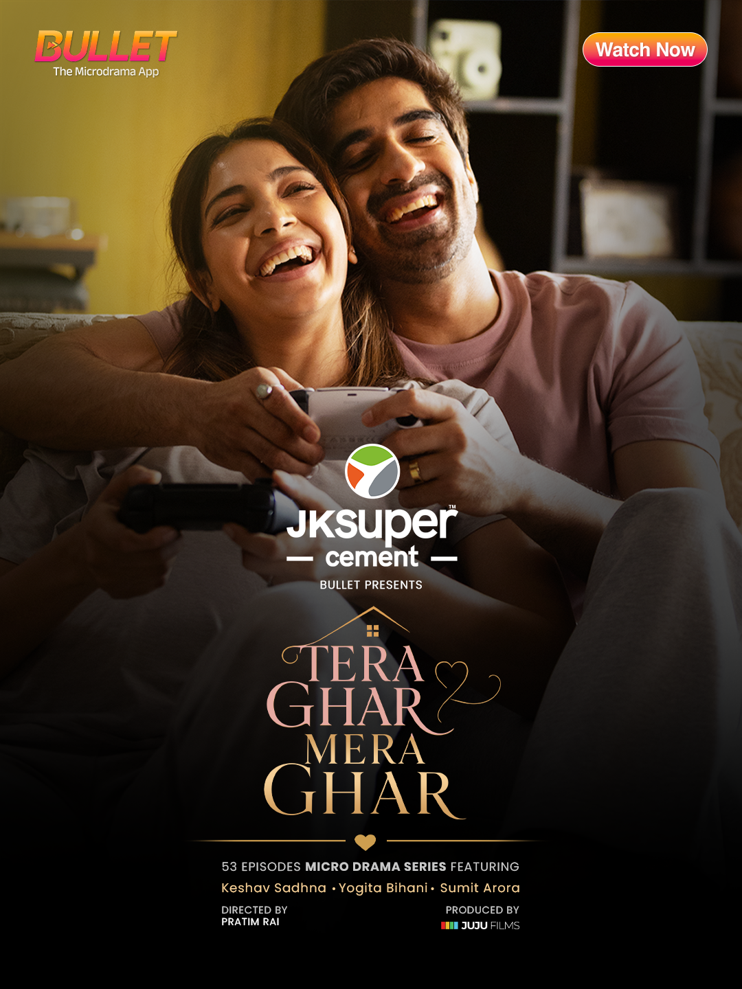 Bullet Microdrama Partners With Jk Super Cement To Bring India’s First Microdrama By A Cement Brand, ‘tera Ghar Mera Ghar’
