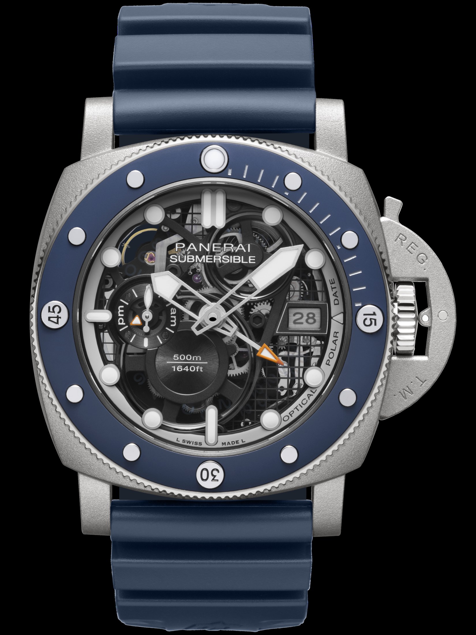 Panerai unveils the Submersible GMT PAM01495: A Skeletonized tool watch for real-world use