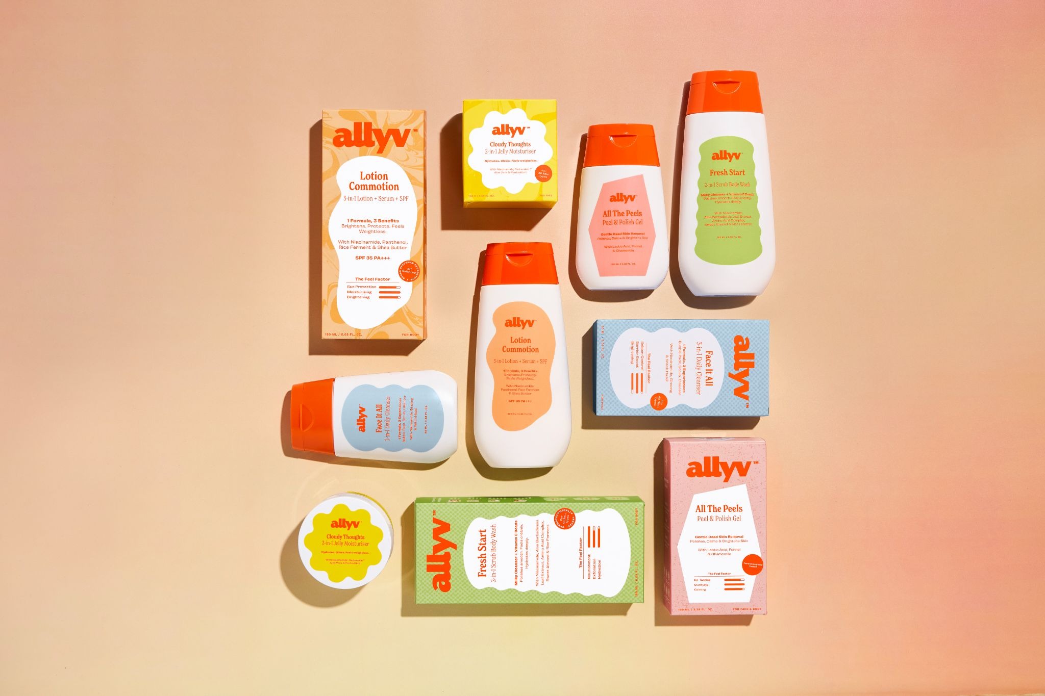 Allyv Unveils Its Debut Skincare & Bodycare Collection, Bringing Function, Fun and Innovation to Everyday Beauty