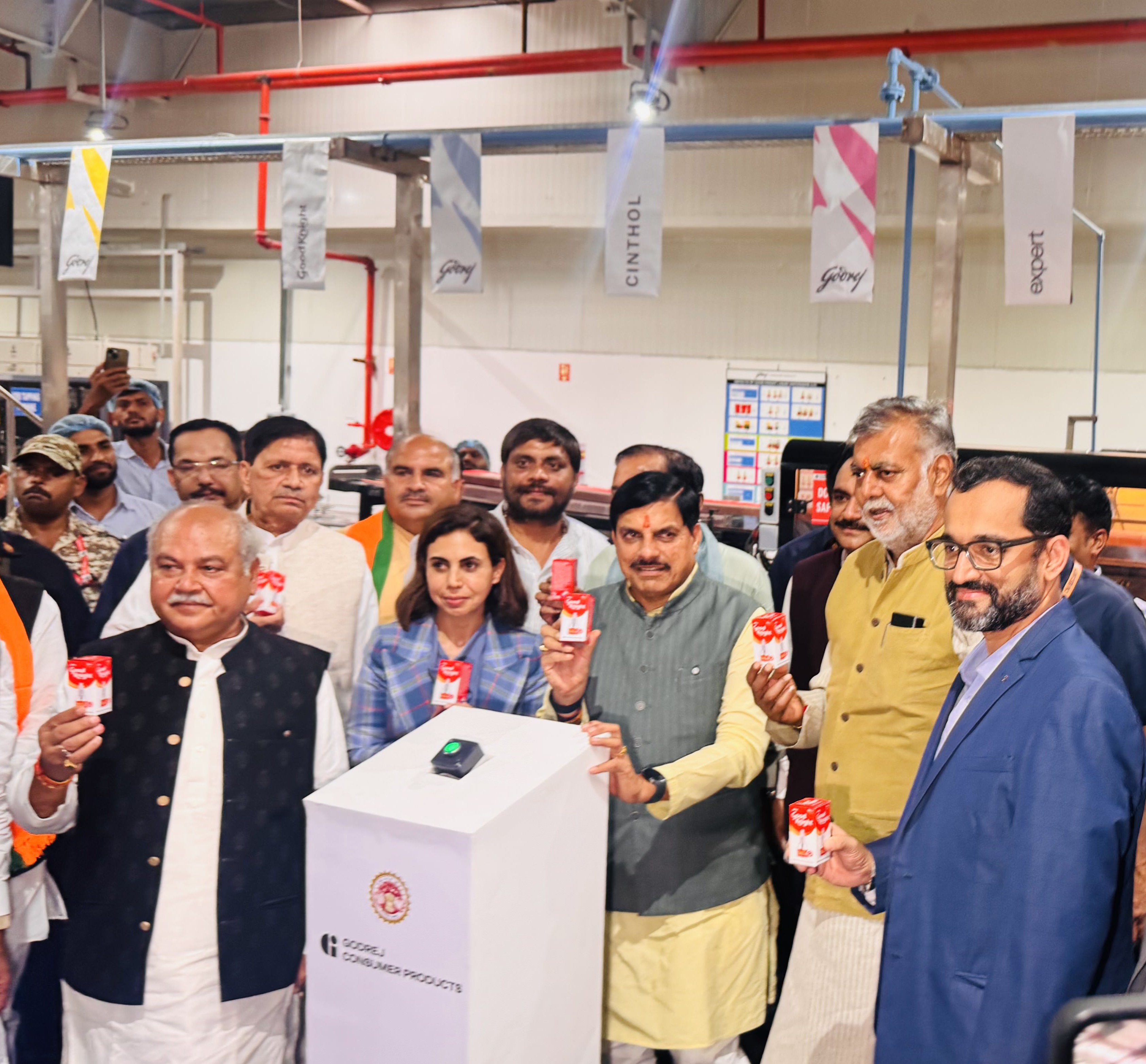 Godrej Consumer Products marks key milestone with the inauguration of its 4th manufacturing unit at Malanpur