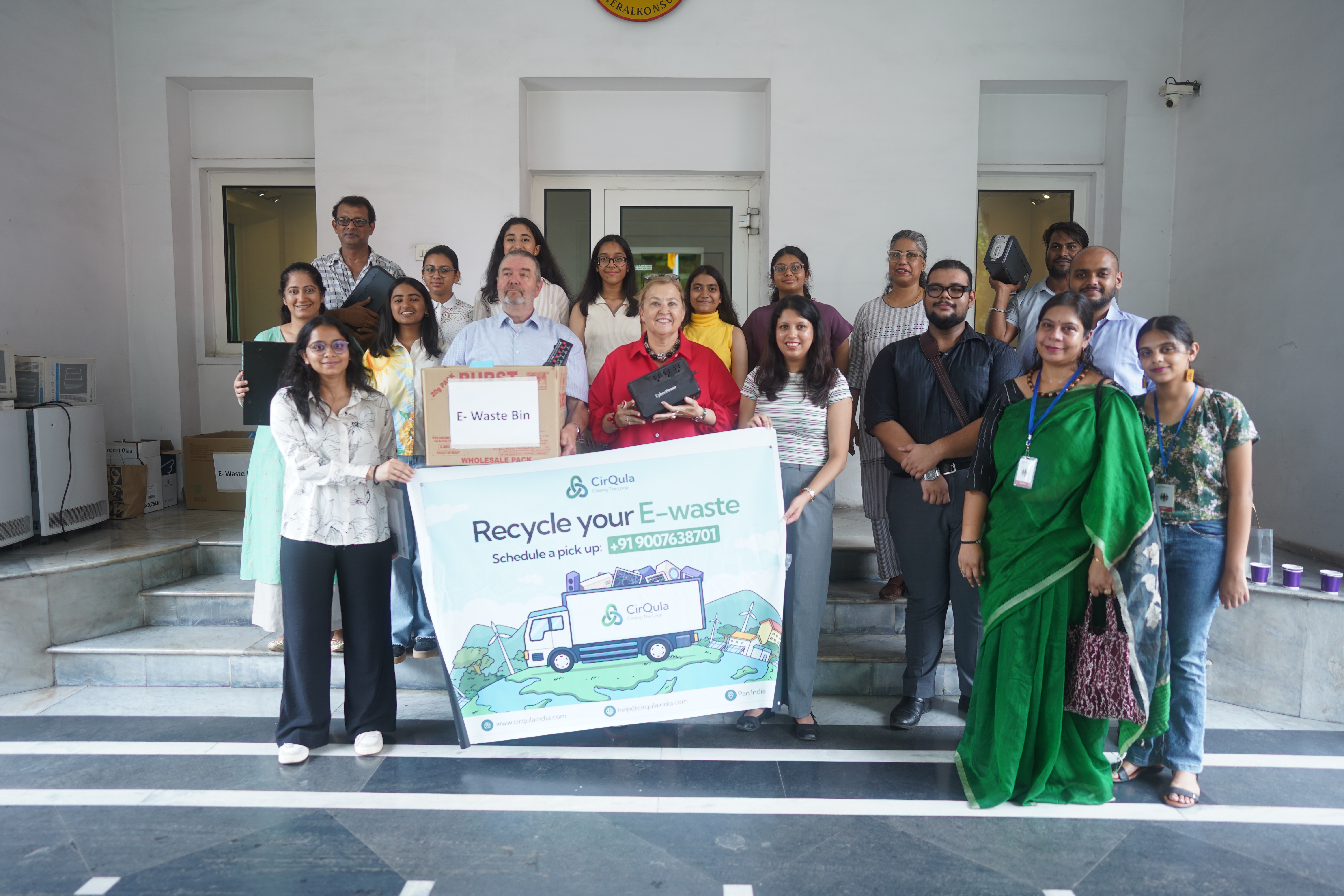 CirQula India Partners with Student-Led Initiative Nirmyx to Responsibly Recycle Over 500 kg of E-Waste on World Environment Day