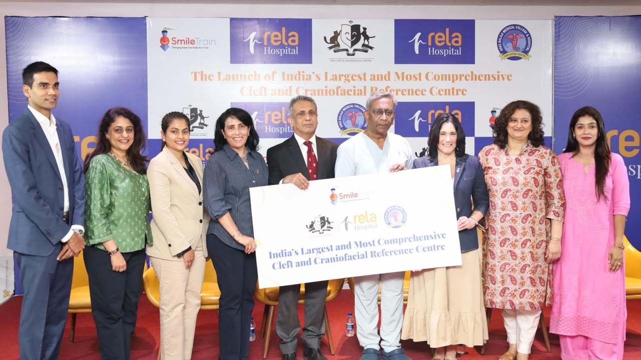 Rela Hospital and Smile Train Launch India&rsquo;s Largest and Most Comprehensive Cleft Care Reference Centre