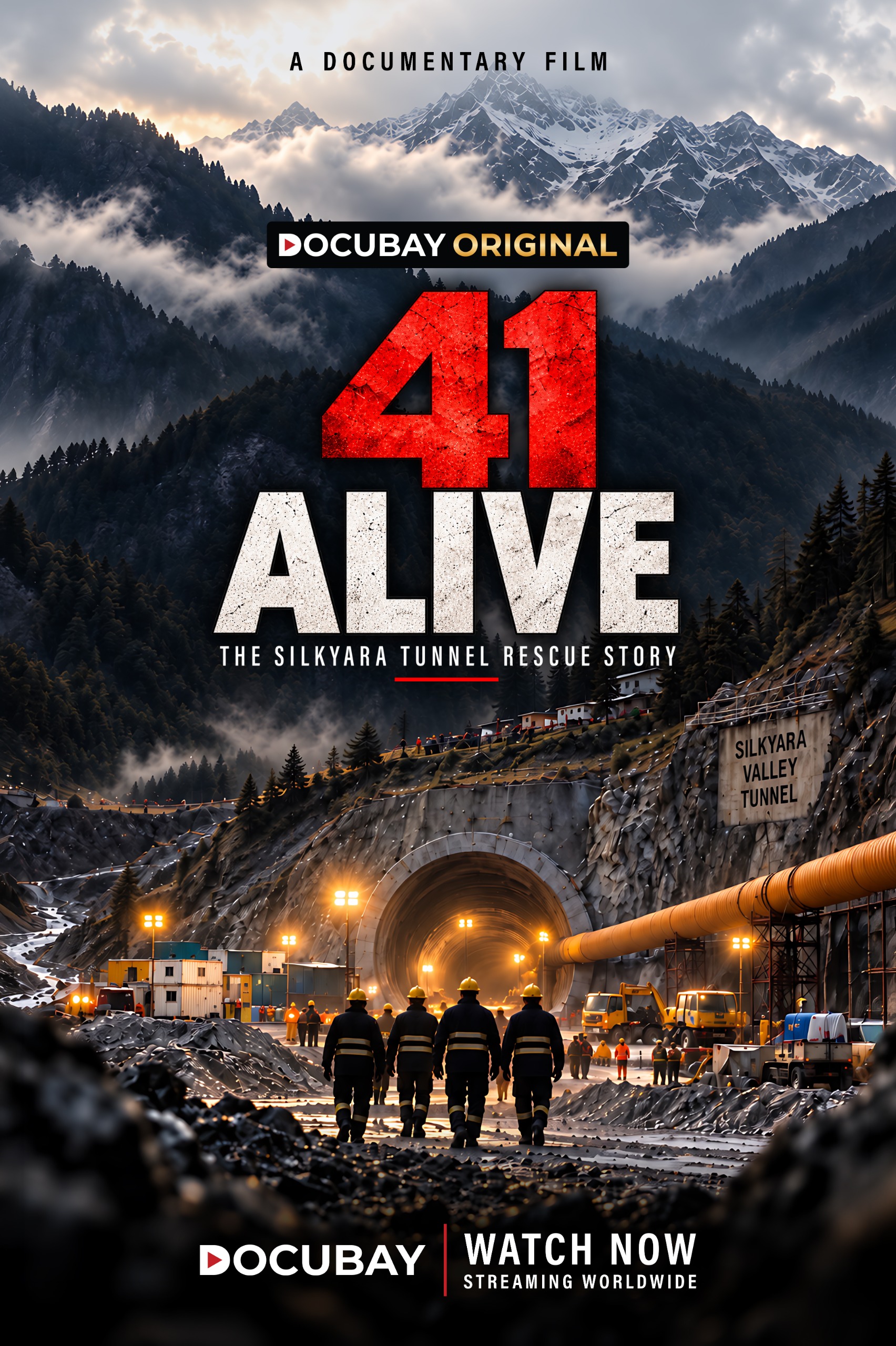 DocuBay to Premiere 41 Alive &ndash; The SiDocuBay to Premiere 41 Alive &ndash; The Silkyara Tunnel Rescue Story, a Gripping Rescue Thriller Chronicling One of India&rsquo;s Most Extraordinary Rescue Missionslkyara Tunnel Rescue Story, a Gripping Rescue Thriller Chronicling One of India&rsquo;s Most Extraordinary Rescue Missions