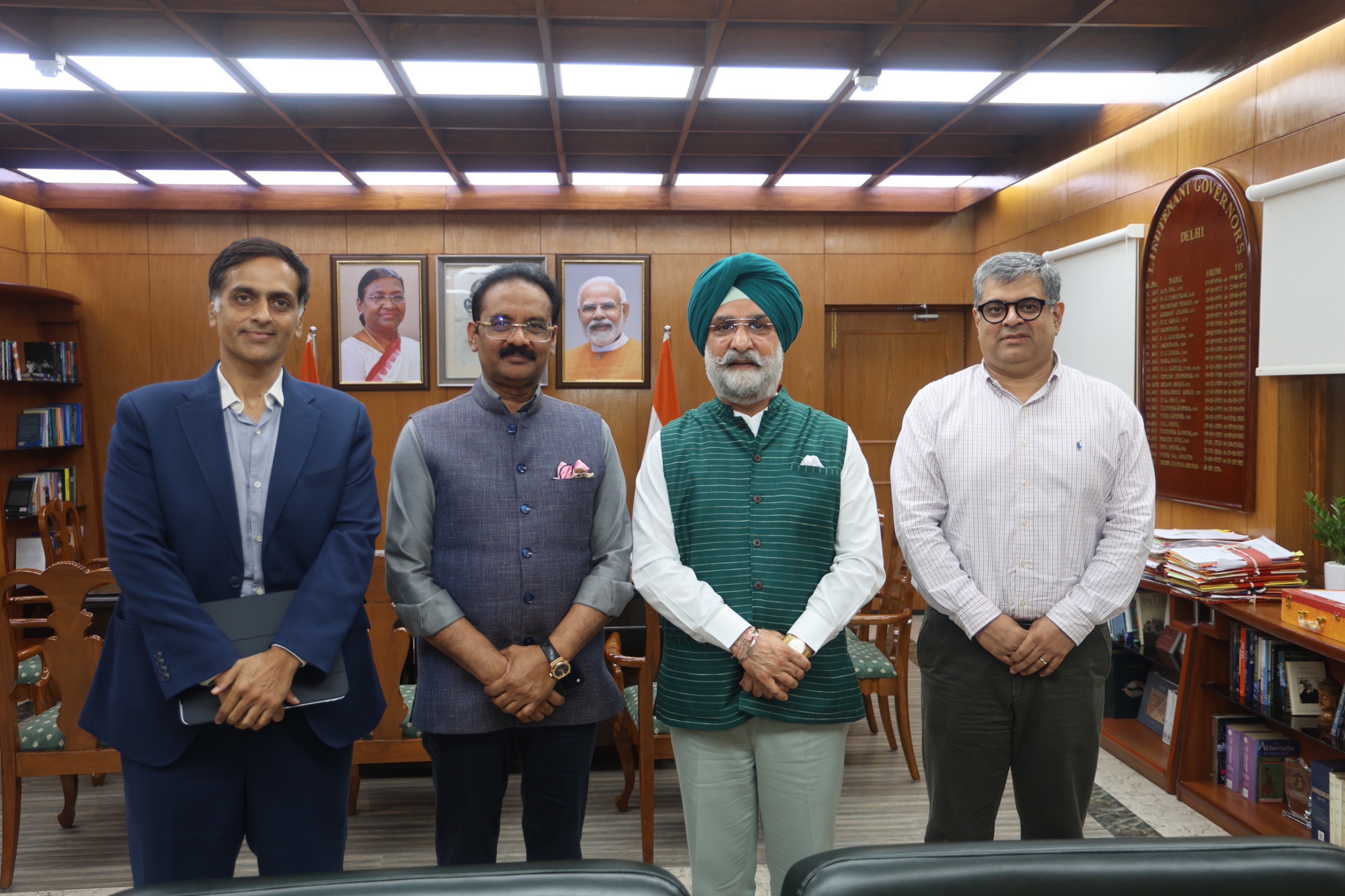 LPU&rsquo;s Founder & Chancellor Dr. Ashok Kumar Mittal, Meets Delhi LG Taranjit Singh Sandhu to Discuss Education and Healthcare