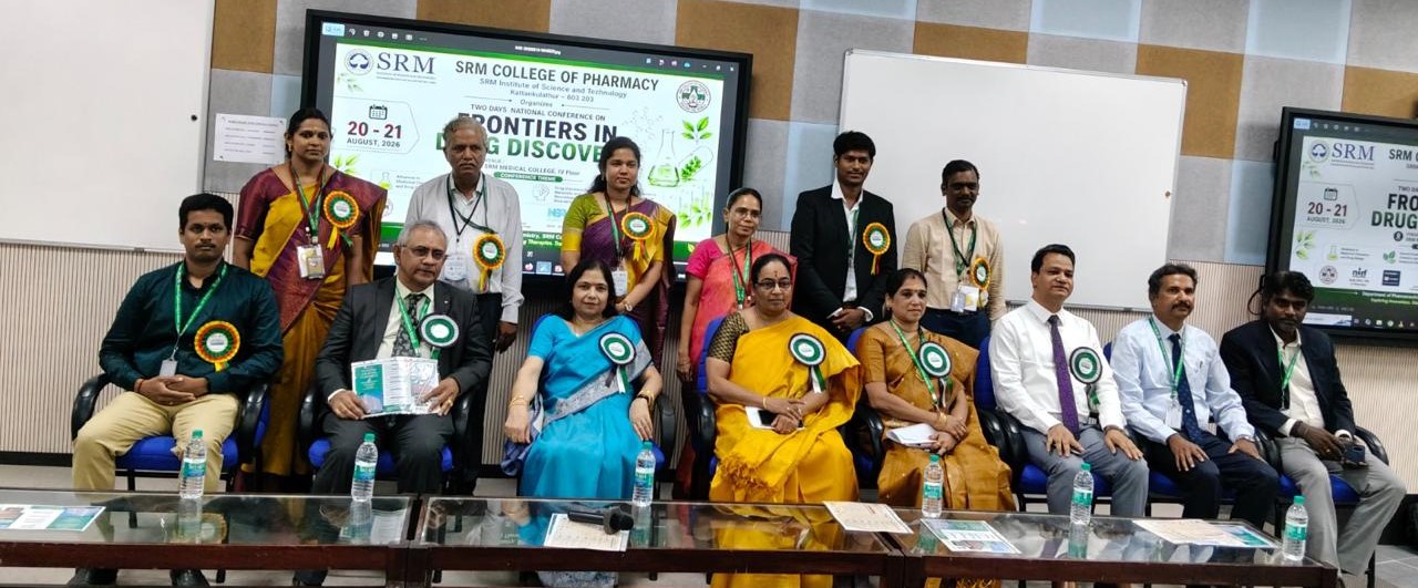 SRM College of Pharmacy Hosts Two-Day National Pharmaceutical Conference