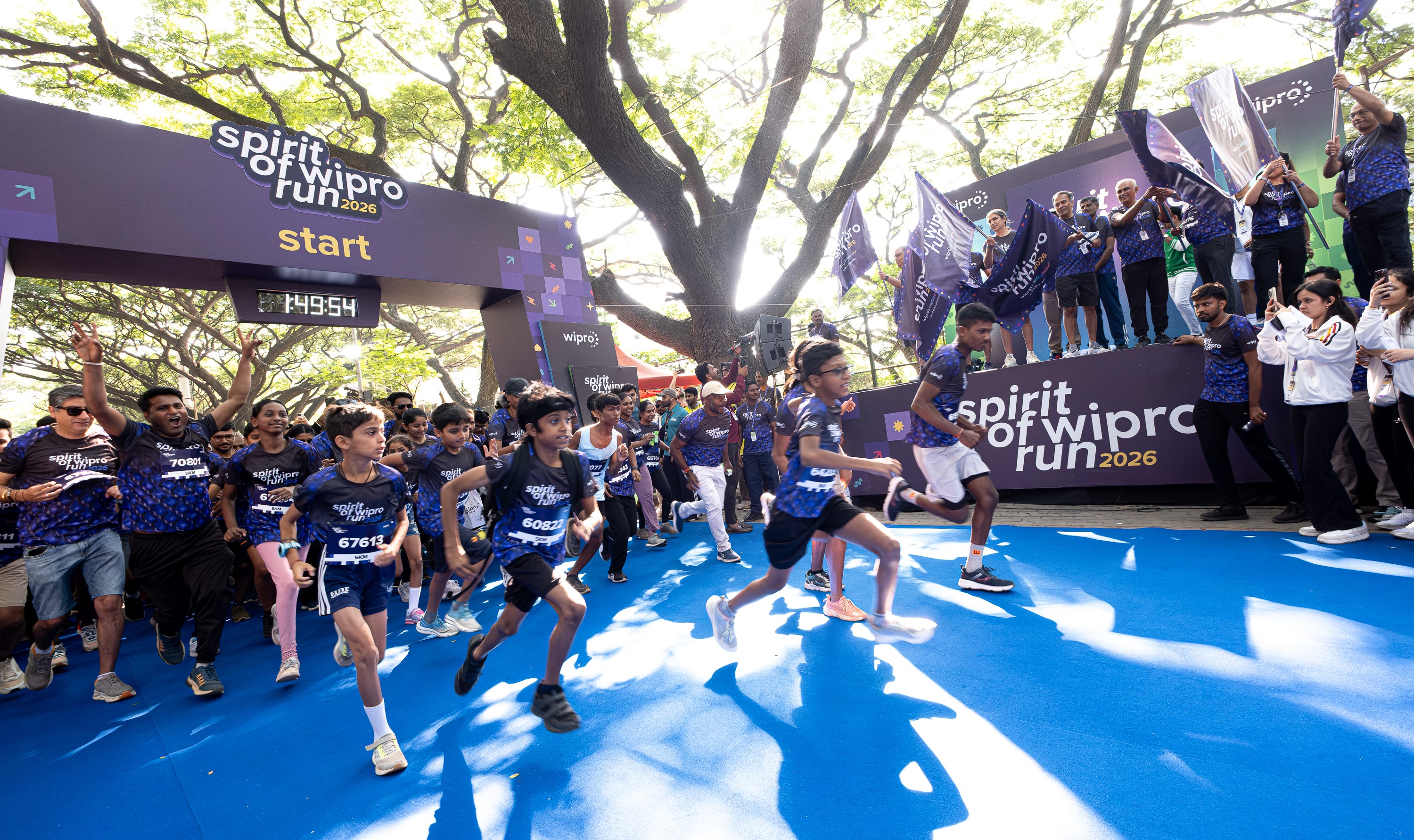 Spirit of Wipro Run 2026 brings together over 19,000 participants in Bengaluru