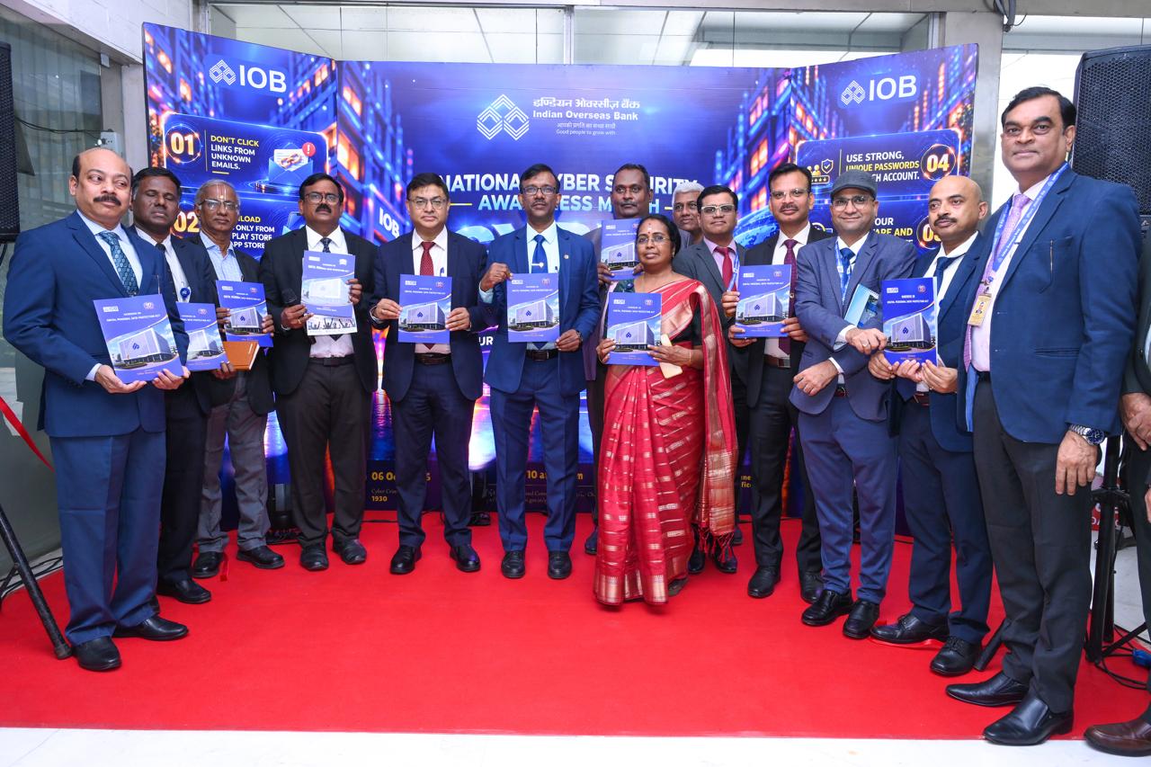 Indian Overseas Bank Observes National Cyber Security Awareness Month with &ldquo;Cyber Carnival&rdquo; | Press Release