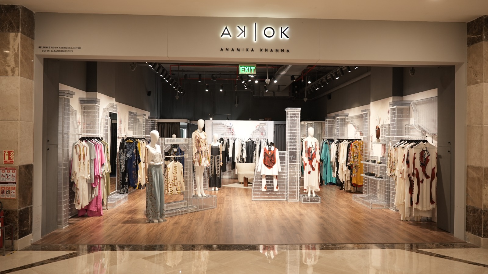 Ambience Mall, Gurugram Expands Designer Fashion Offering with AK OK by Anamika Khanna