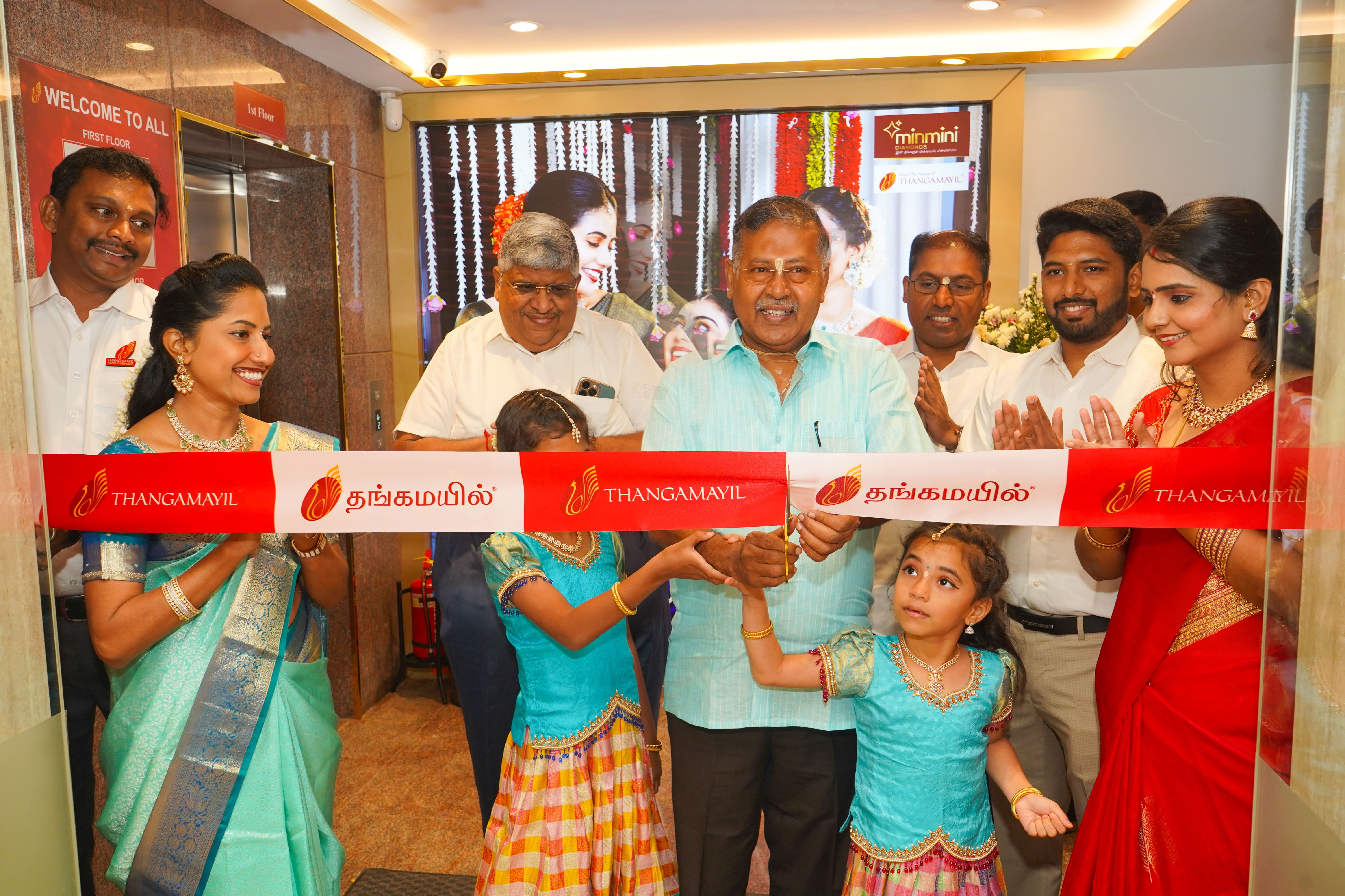 Thangamayil Jewellery expanded its footprint in Chennai; inaugurated two new stores