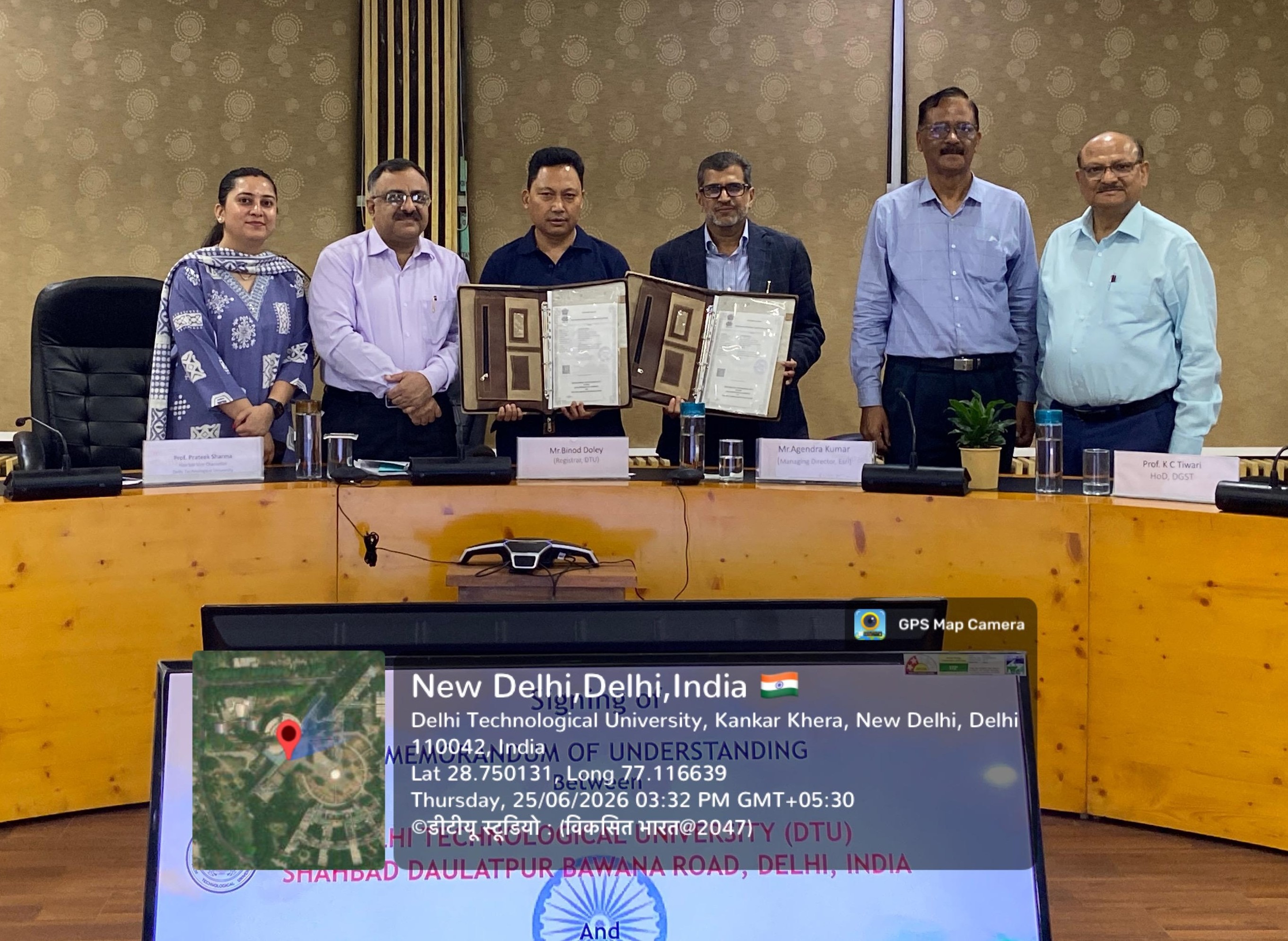 DTU and Esri India Join Hands to Advance GeoAI Education and Research