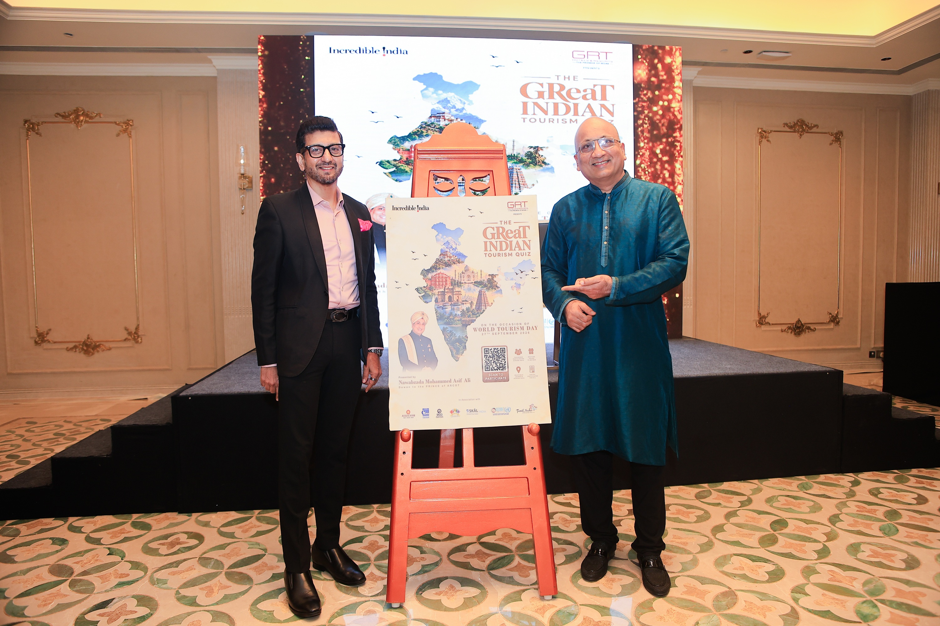Celebrating World Tourism Day: GRT Hotels & Resorts unveils Nationwide ‘Great Indian Tourism Quiz’