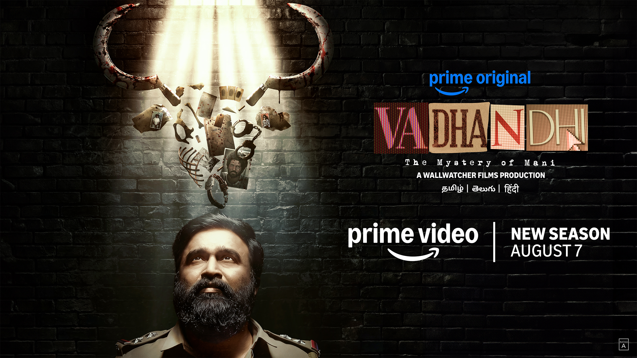 Prime Video Announces August 7 as the Global Premiere of Vadhandhi Season Two The Mystery of Mani, the Highly Anticipated Second Season in the Franchise