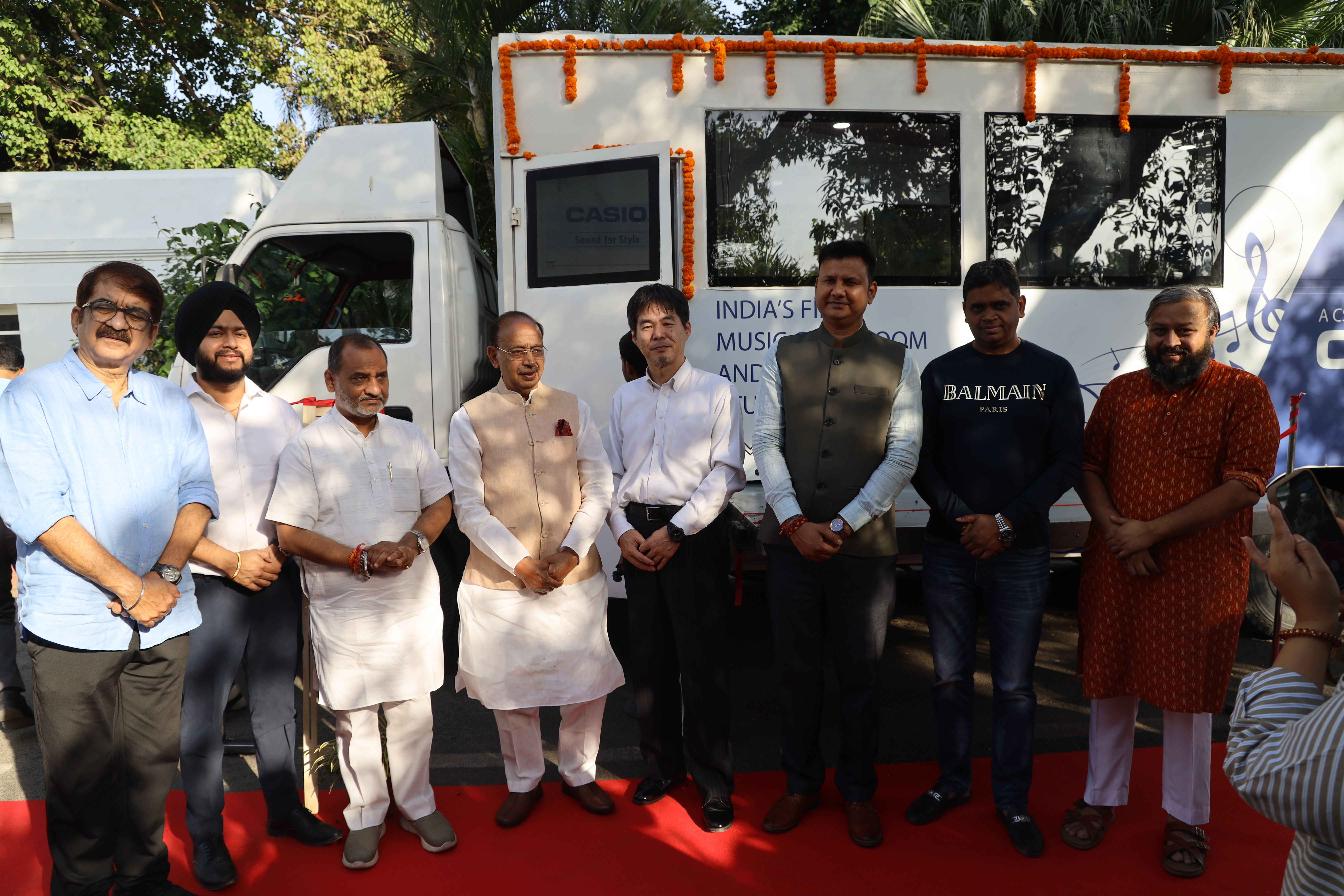Manzil Mystics and Casio Launch Mobile Music Bus Program to Transform Music Education and Skilling Across Delhi and Patna