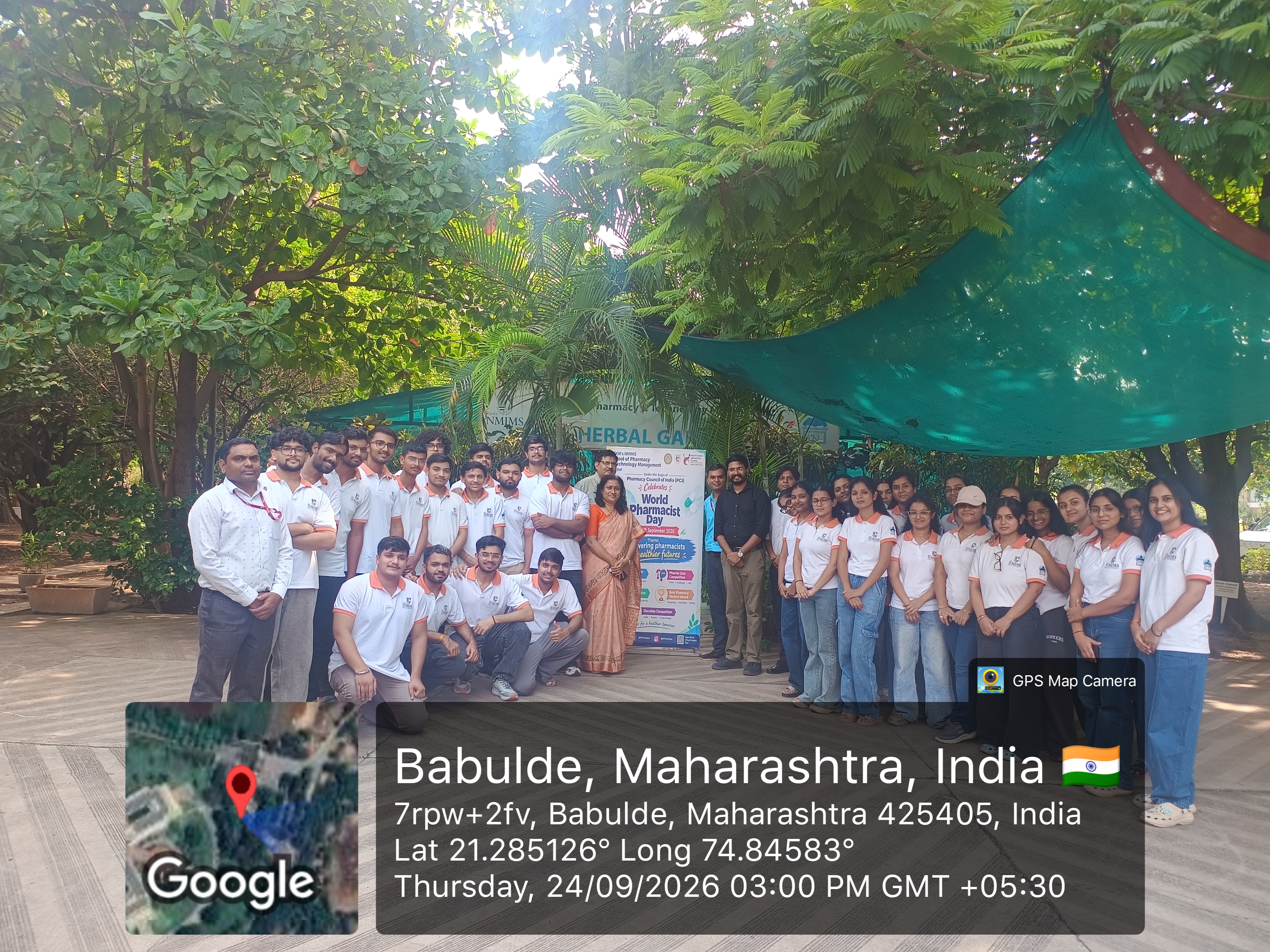 NMIMS Shirpur Plants 50 plus Saplings for Medicinal Plant Conservation