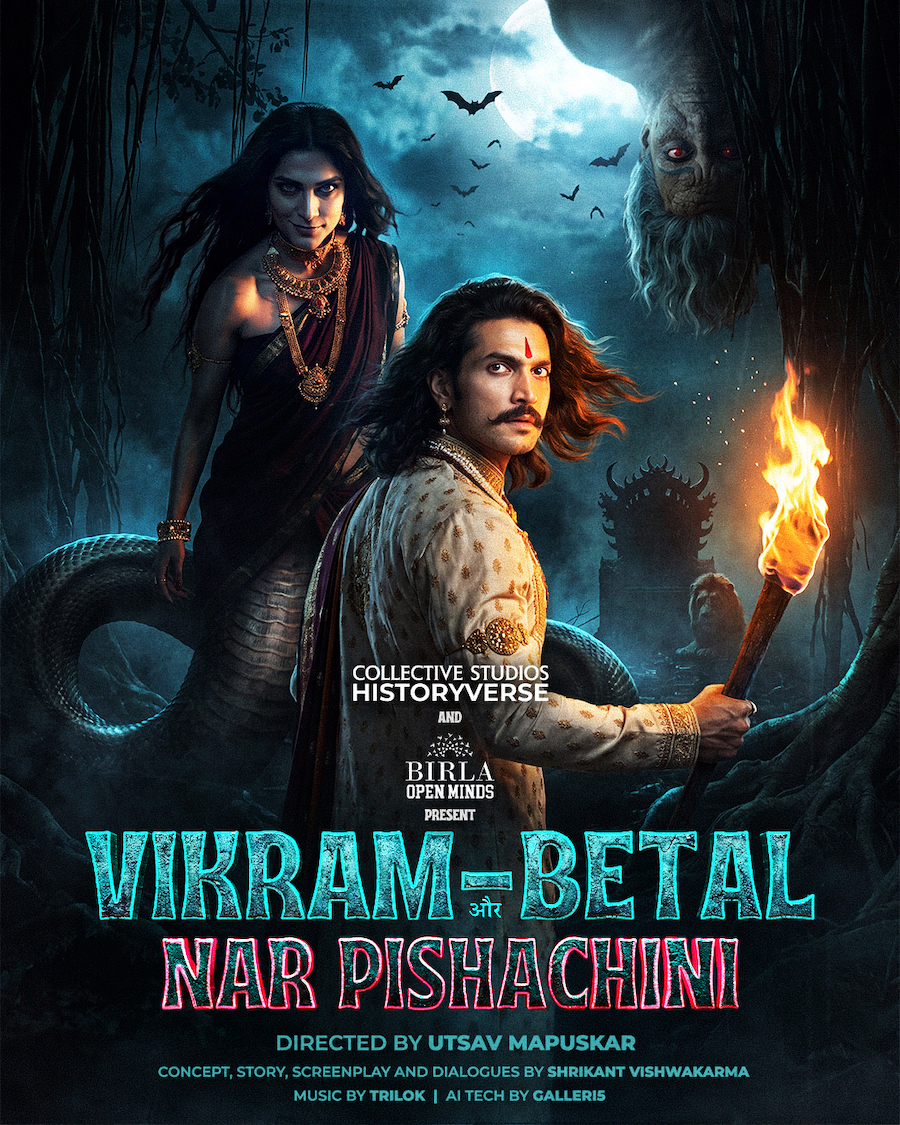 Collective Studios&rsquo; Historyverse Announces &lsquo;vikram Betal&rsquo;, An AI Powered Film Reimagining India&rsquo;s Timeless Storytelling Tradition; Birla Open Minds Joins As Knowledge Partner