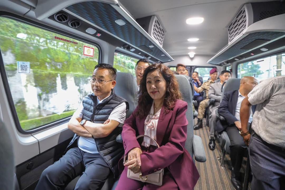 CM of Sikkim Travels by SNT City Runner Bus to Attend Sikkim Premier League Final