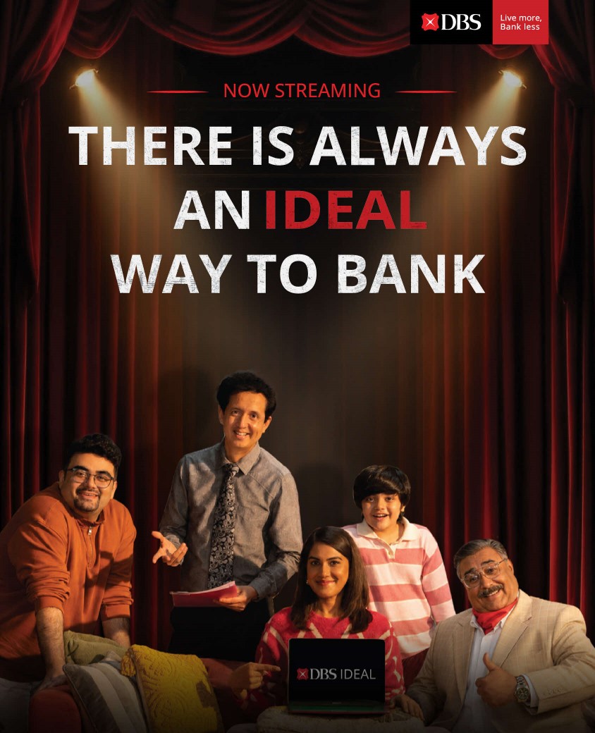 DBS Bank India launches new series of films showcasing the &lsquo;IDEAL Way To Bank&rsquo;