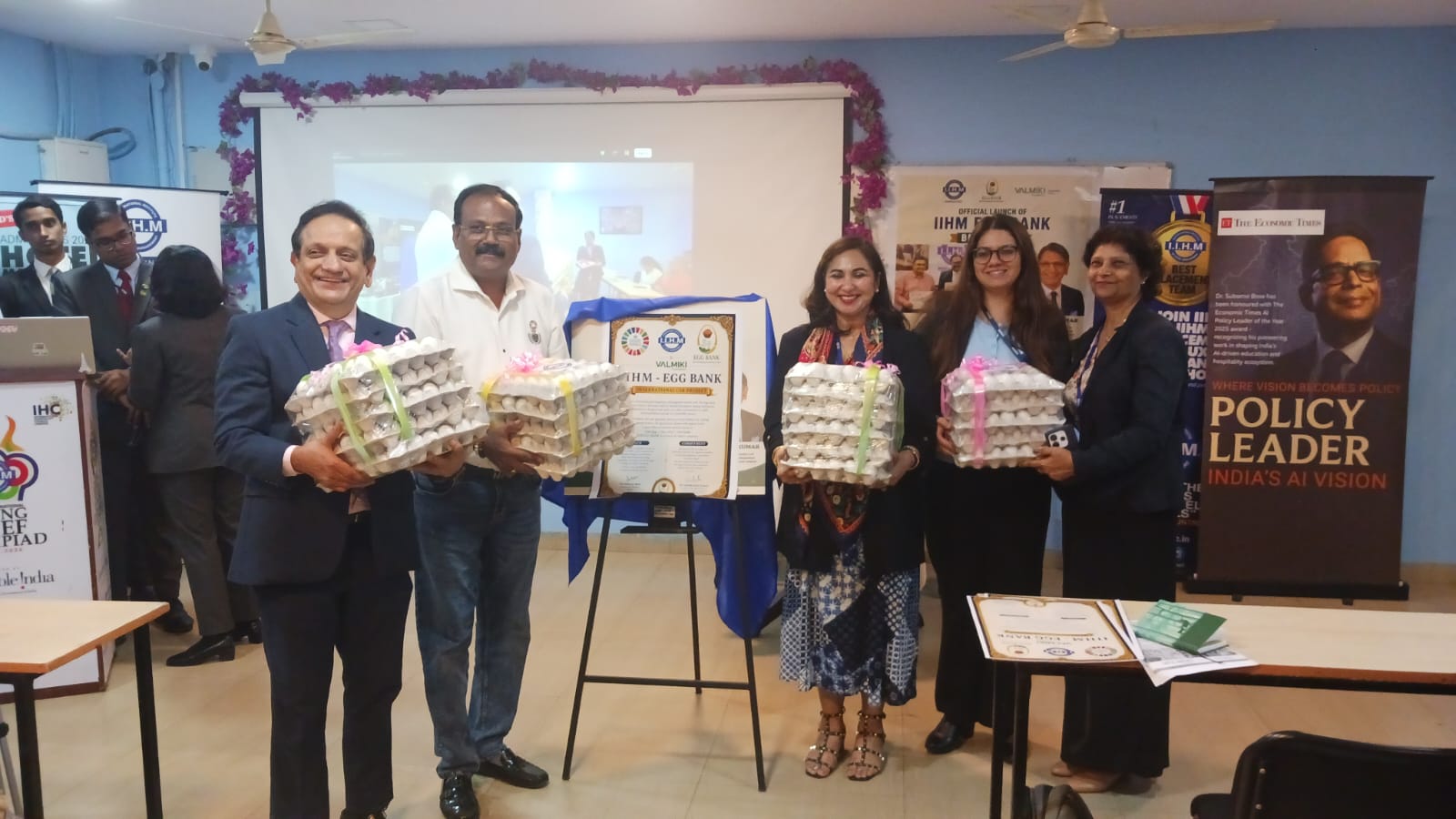 IIHM Launches Its First Egg Bank in India to Provide Sustained Nutritional Support to the Underprivileged