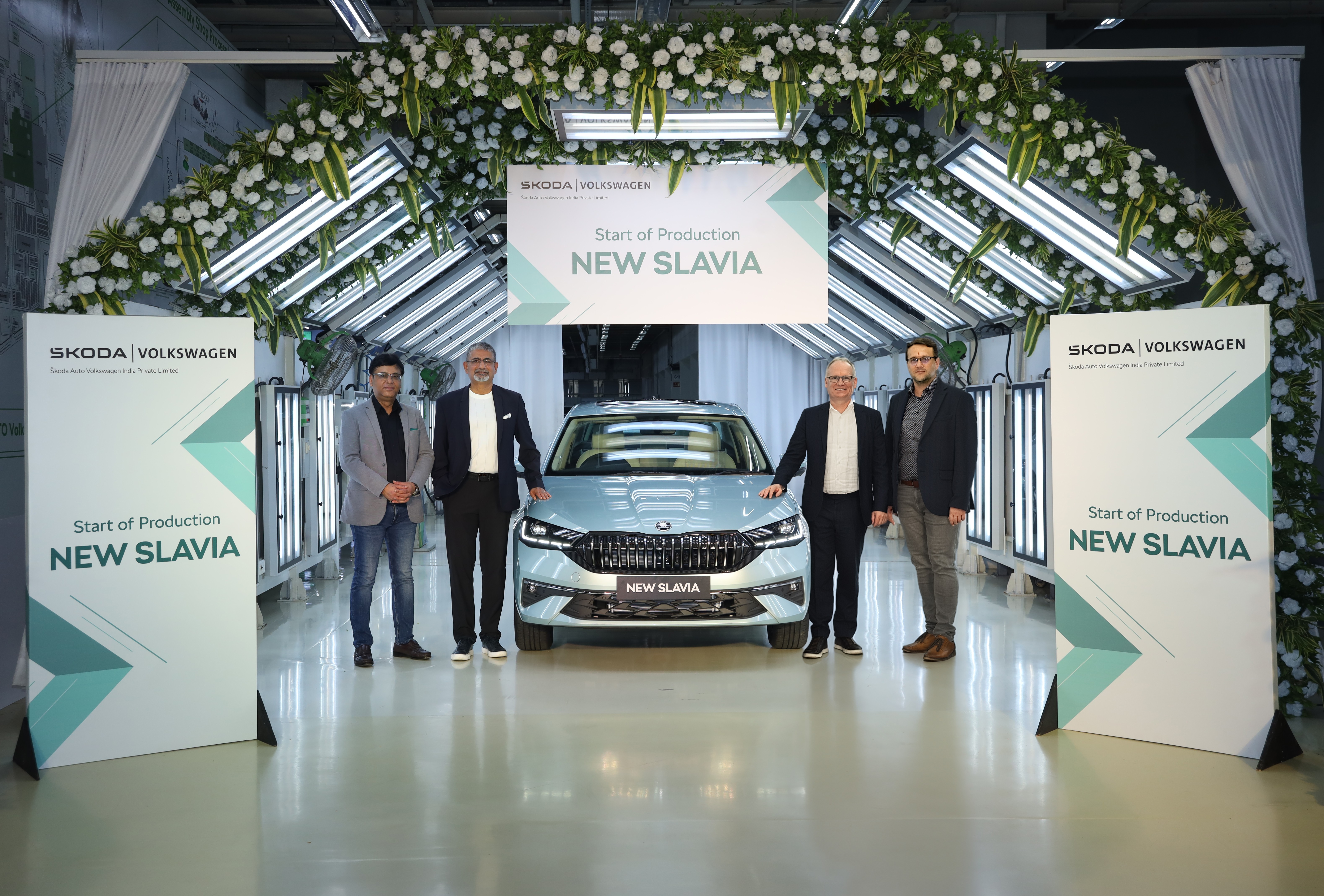 New &Scaron;koda Slavia now in production: Ready for India's festive season