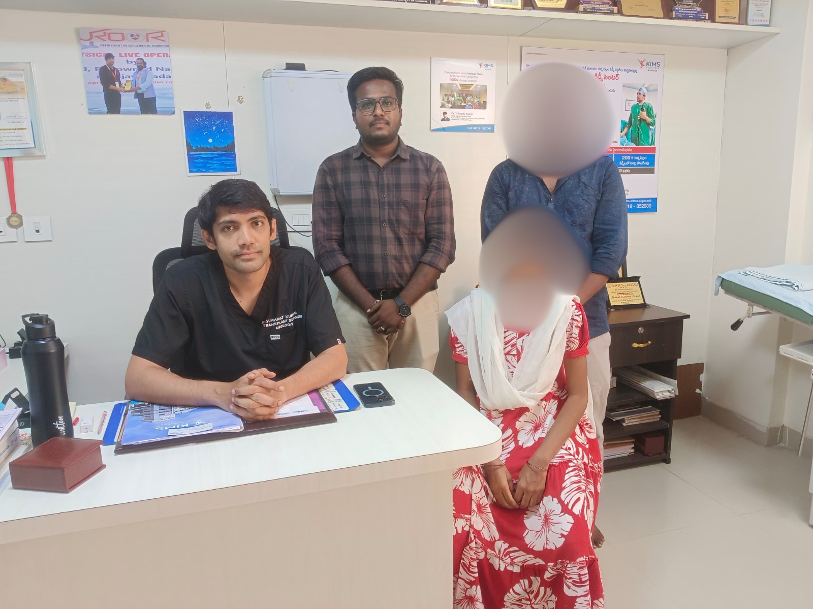 Pregnant woman undergoes successful kidney stone removal at KIMS Hospital, Kurnool
