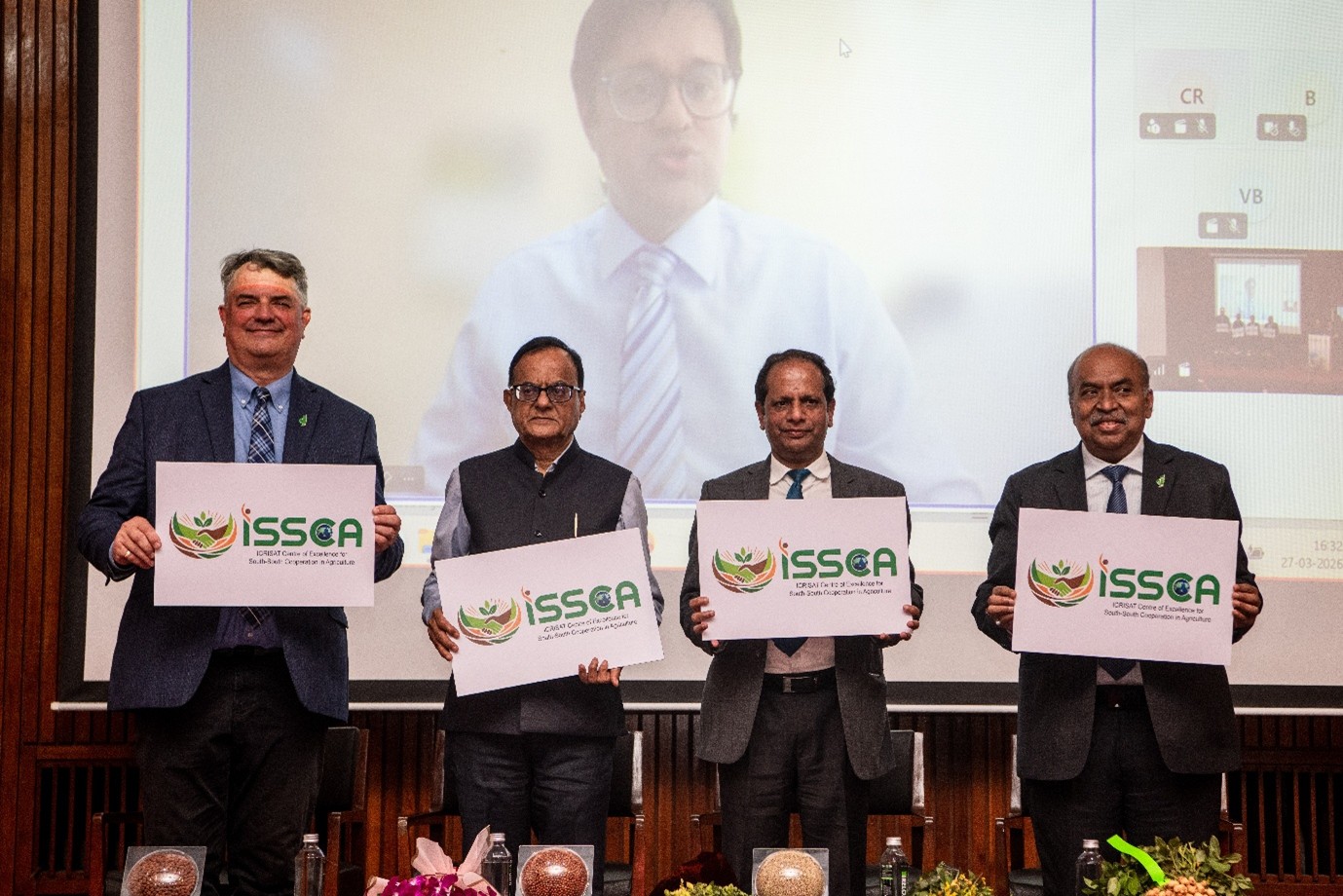 ICRISAT Unveils New Identity for its Center of Excellence for South-South Cooperation in Agriculture