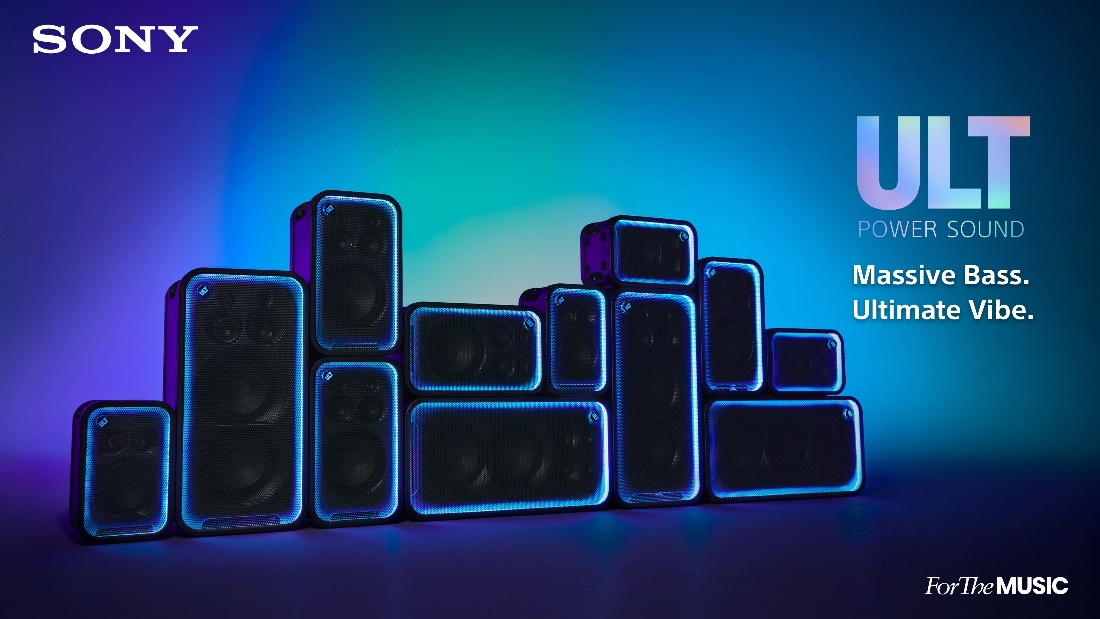 Sony India Unveils the New ULT POWER SOUND Party Speakers Lineup &mdash; Redefined Sound & Design