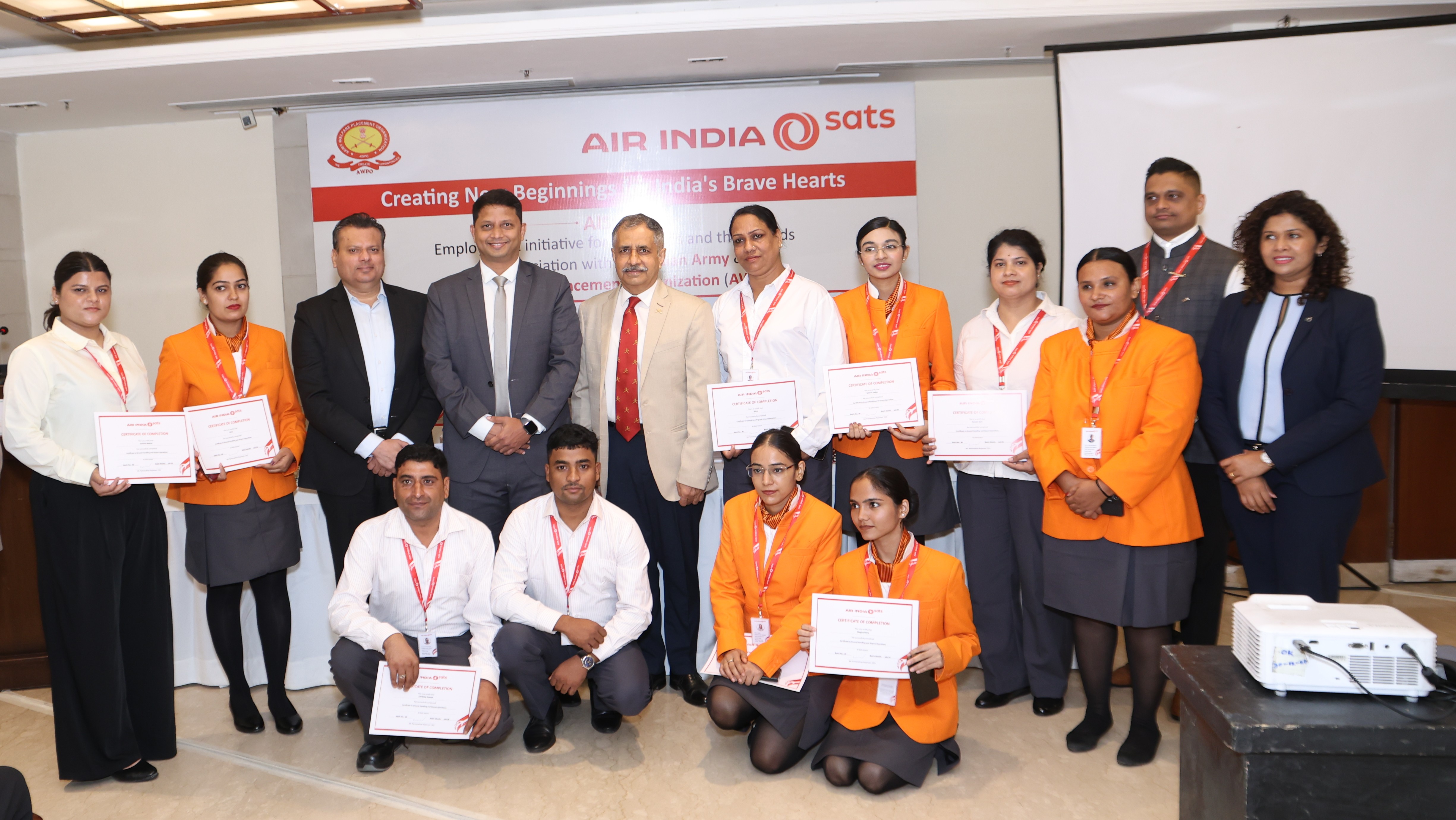 AISATS Pays Tribute to India&rsquo;s Bravehearts by Welcoming First Group of Veer Naris, Widows & Their Wards into Workforce