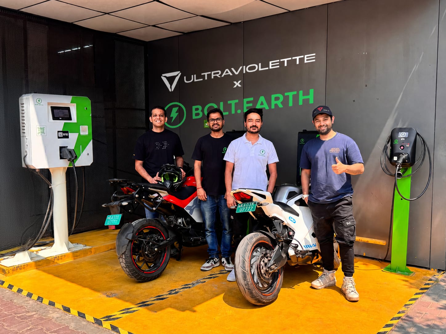 Ultraviolette and Bolt.Earth Ramp Up Type-6 DC Fast-Charging Network Amid Rising Electric Motorcycle Demand and India&rsquo;s Energy- Resilience Push