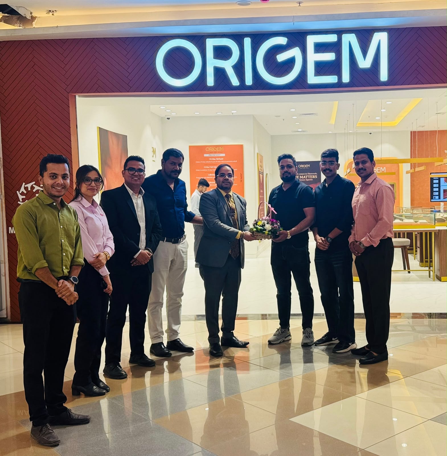 Urban Square Mall Welcomes 1,700 Sq. Ft. Origem Store, Bringing New-Age Diamond Luxury to Udaipur