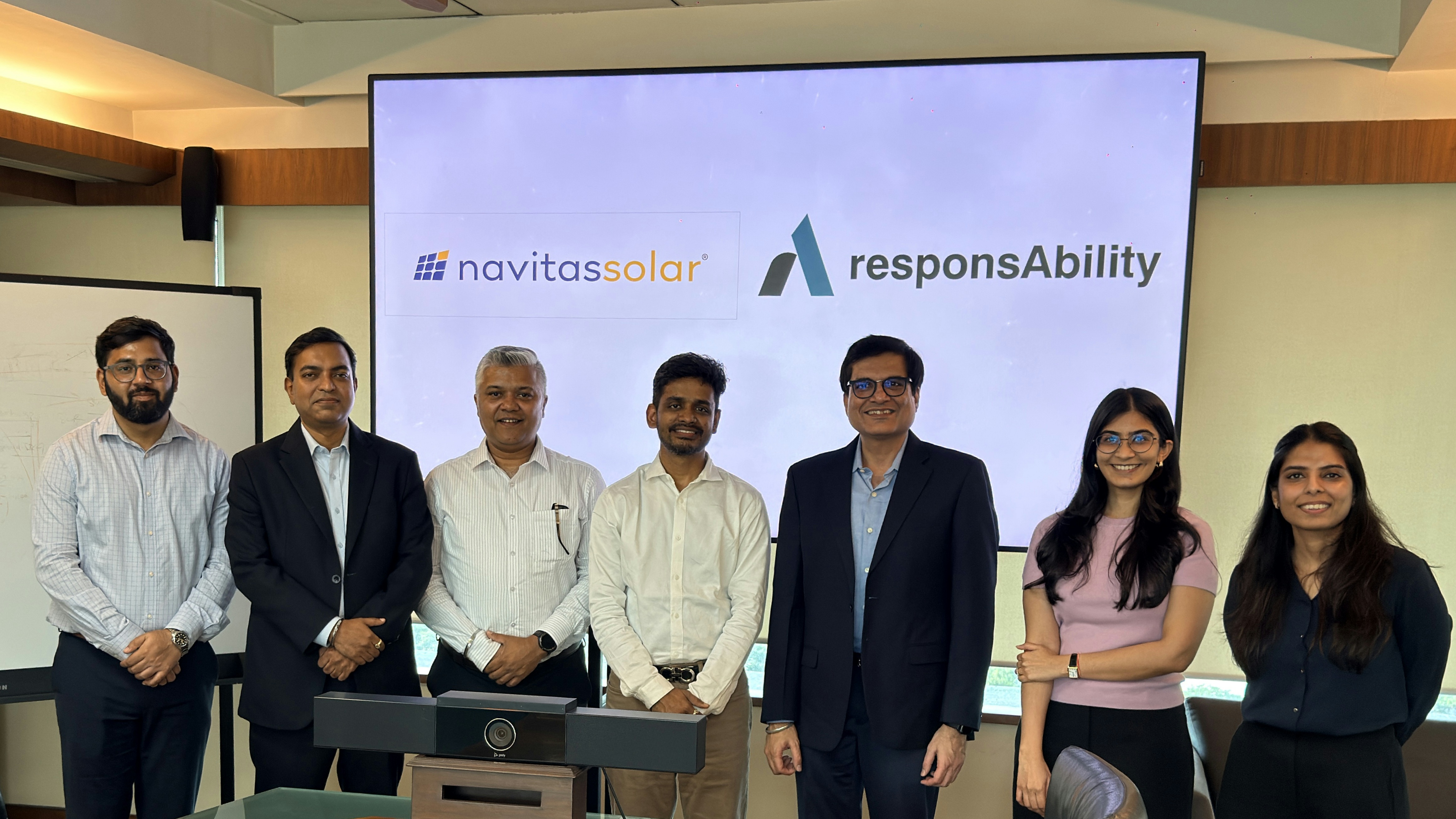 Navitas Secures Up to USD 20 Million Growth Capital from responsAbility, Plans 2.2 GW Solar Cell Facility
