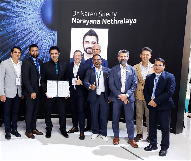 ZEISS India signs a multi-year strategic partnership with Dr. Agarwal&rsquo;s Eye Hospital and Narayana Nethralaya