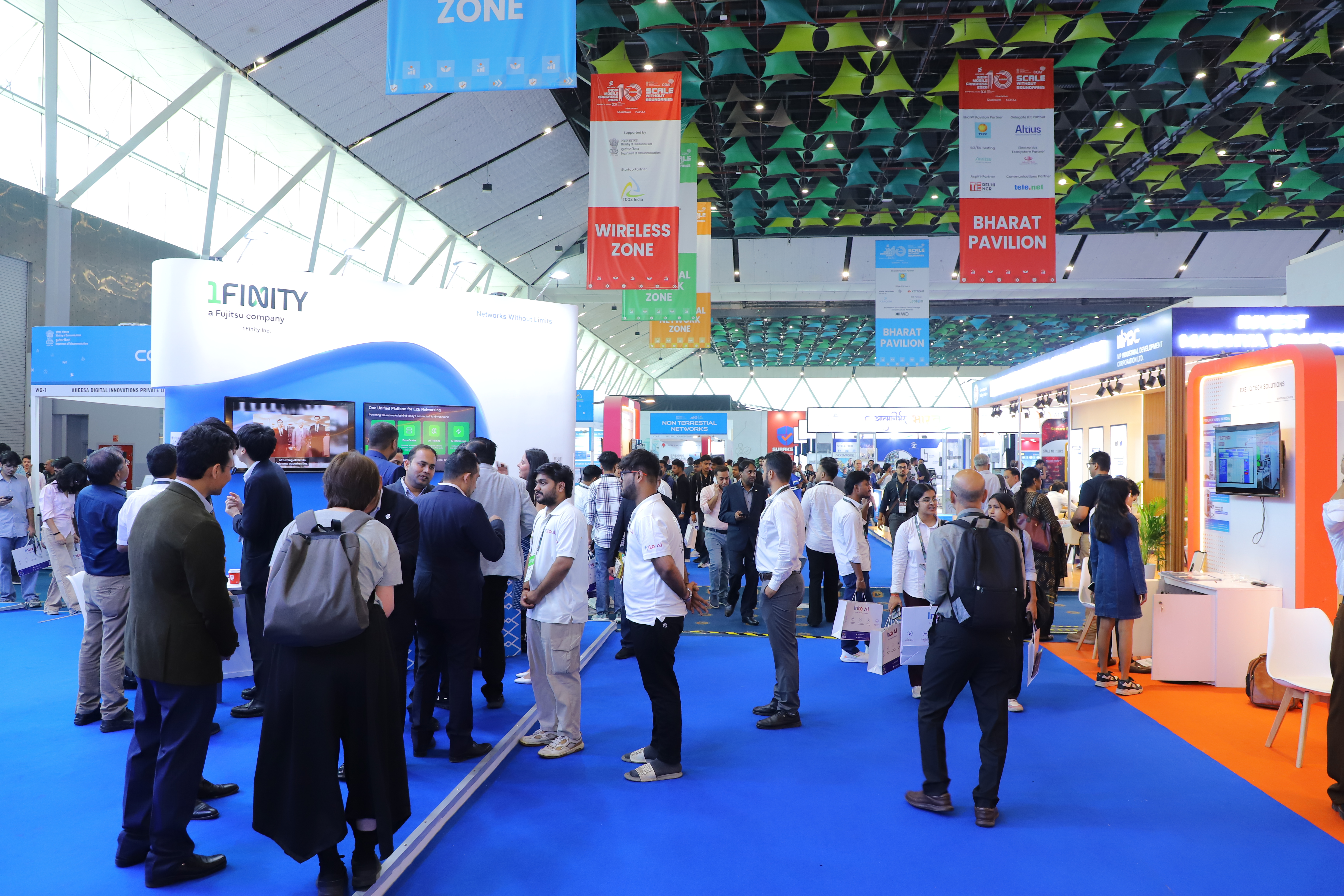 1Finity, a Fujitsu company, Connects with Customers, Partners, and Industry Leaders at India Mobile Congress 2026