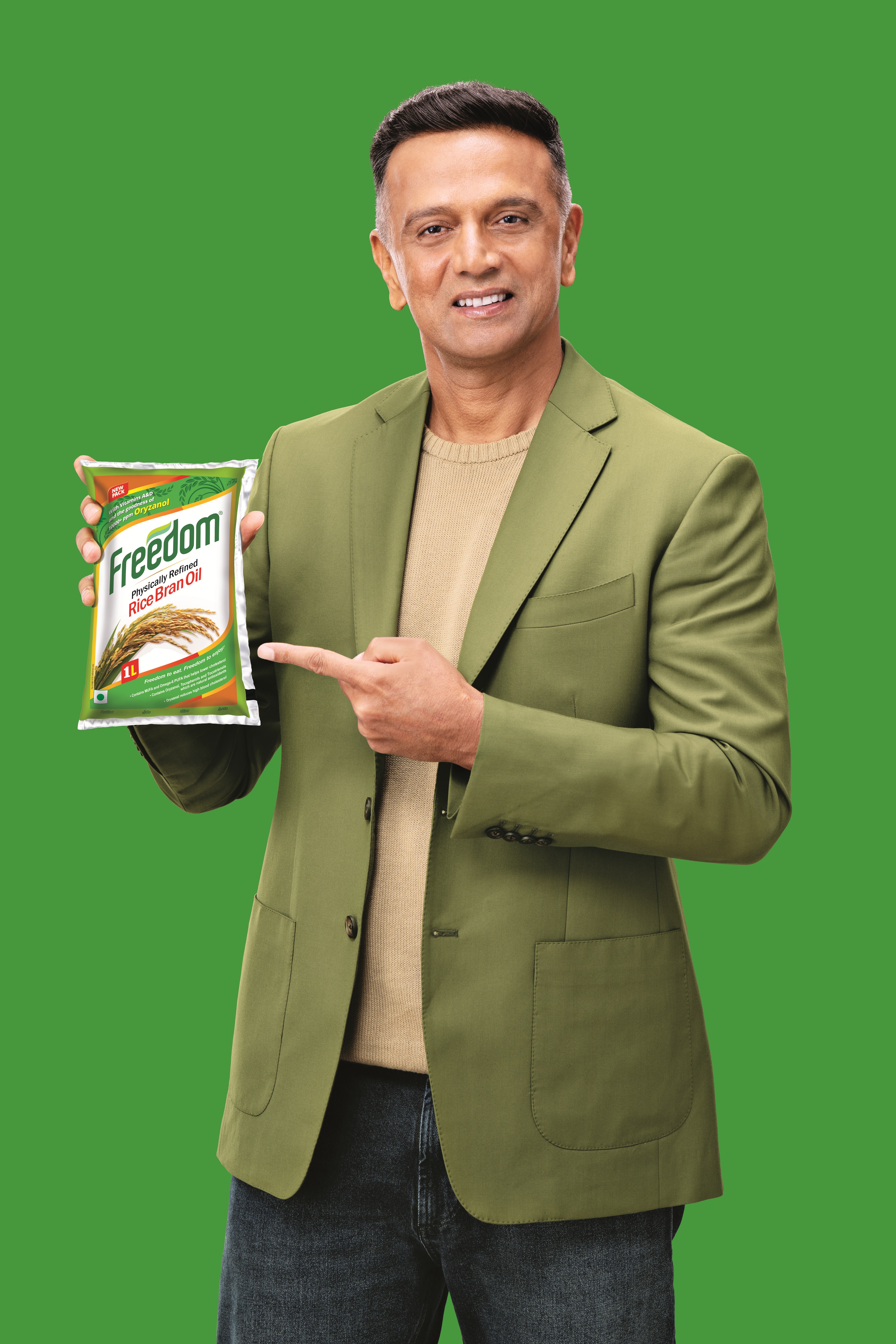 Freedom Rice Bran Oil launches new ‘Freedom Dil Ki Baat’ campaign with Rahul Dravid to raise awareness about cholesterol and heart health