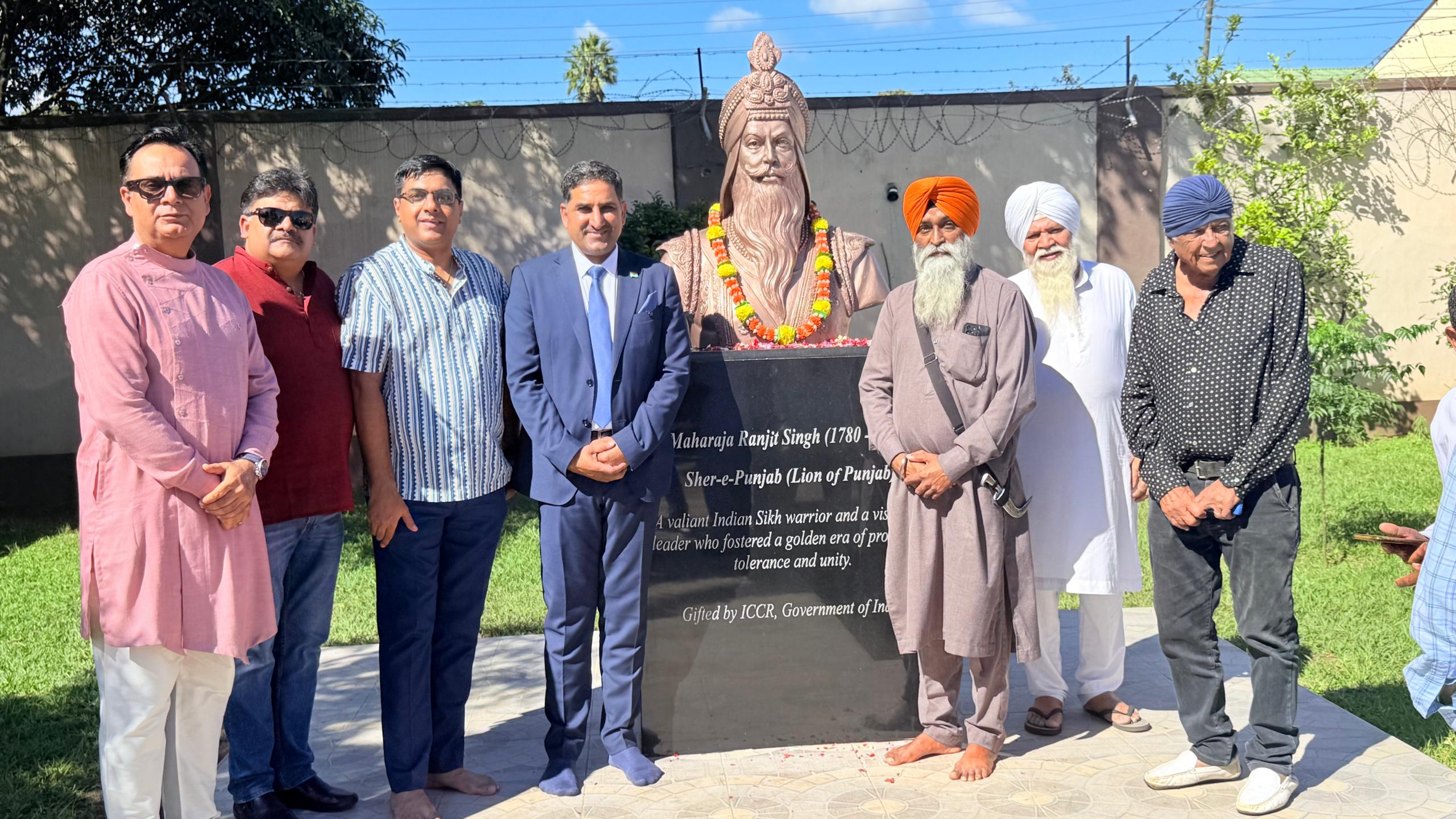 From India to Africa: Sculpture of Maharaja Ranjit Singh Unveiled in Malawi on Baisakhi