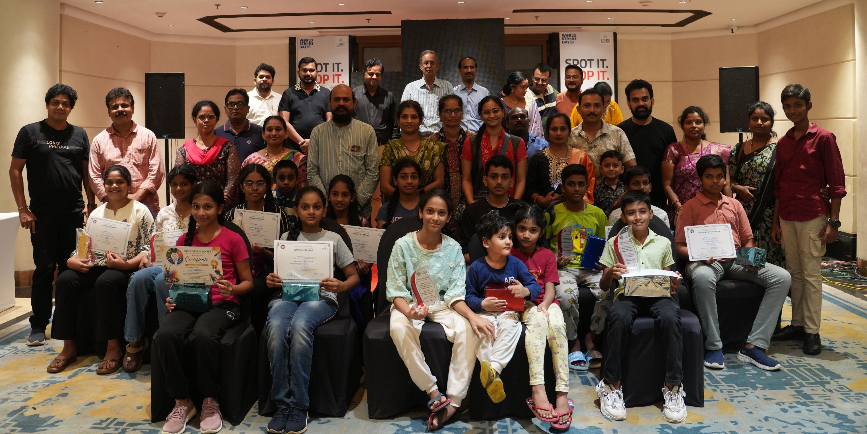 CARE Hospitals Engages Medical Students and Schoolchildren in Stroke Awareness Drive in Visakhapatnam