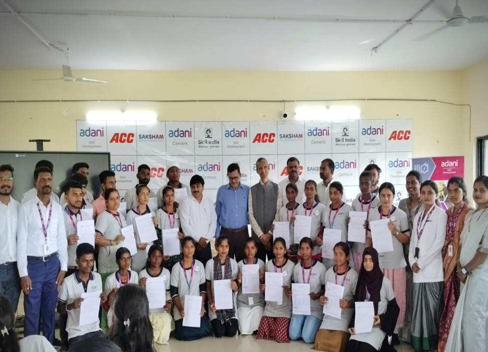 Adani Foundation at ACC Wadi empowers youth through skill development initiative