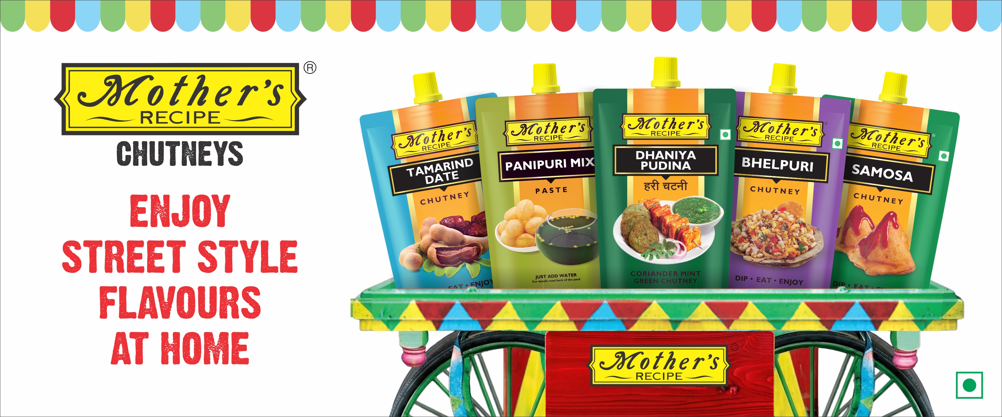 Mother’s Recipe Serves Up India’s Love for Chaat This Monsoon with Its Chaat Chutneys