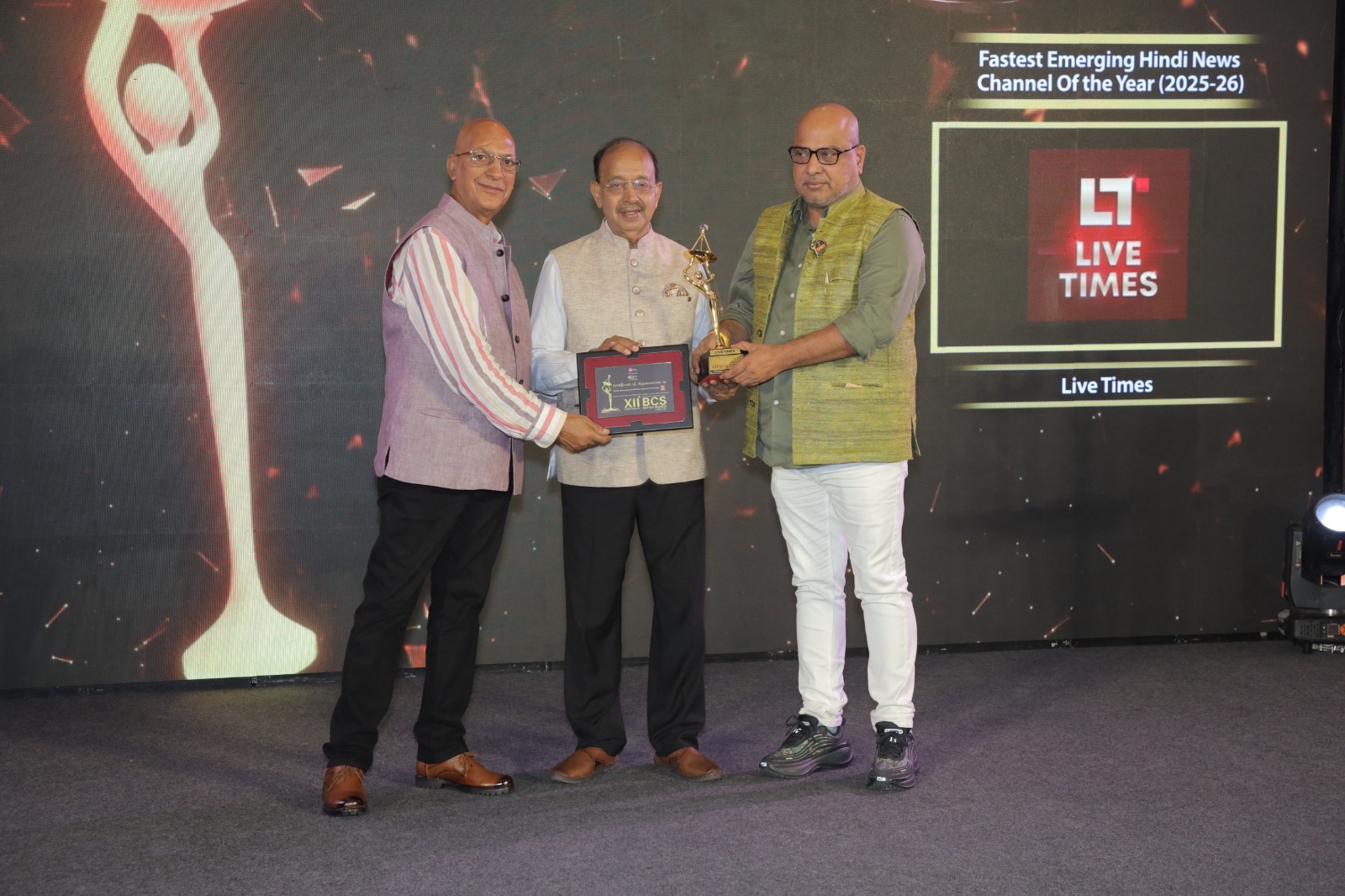 Live Times Honoured with
