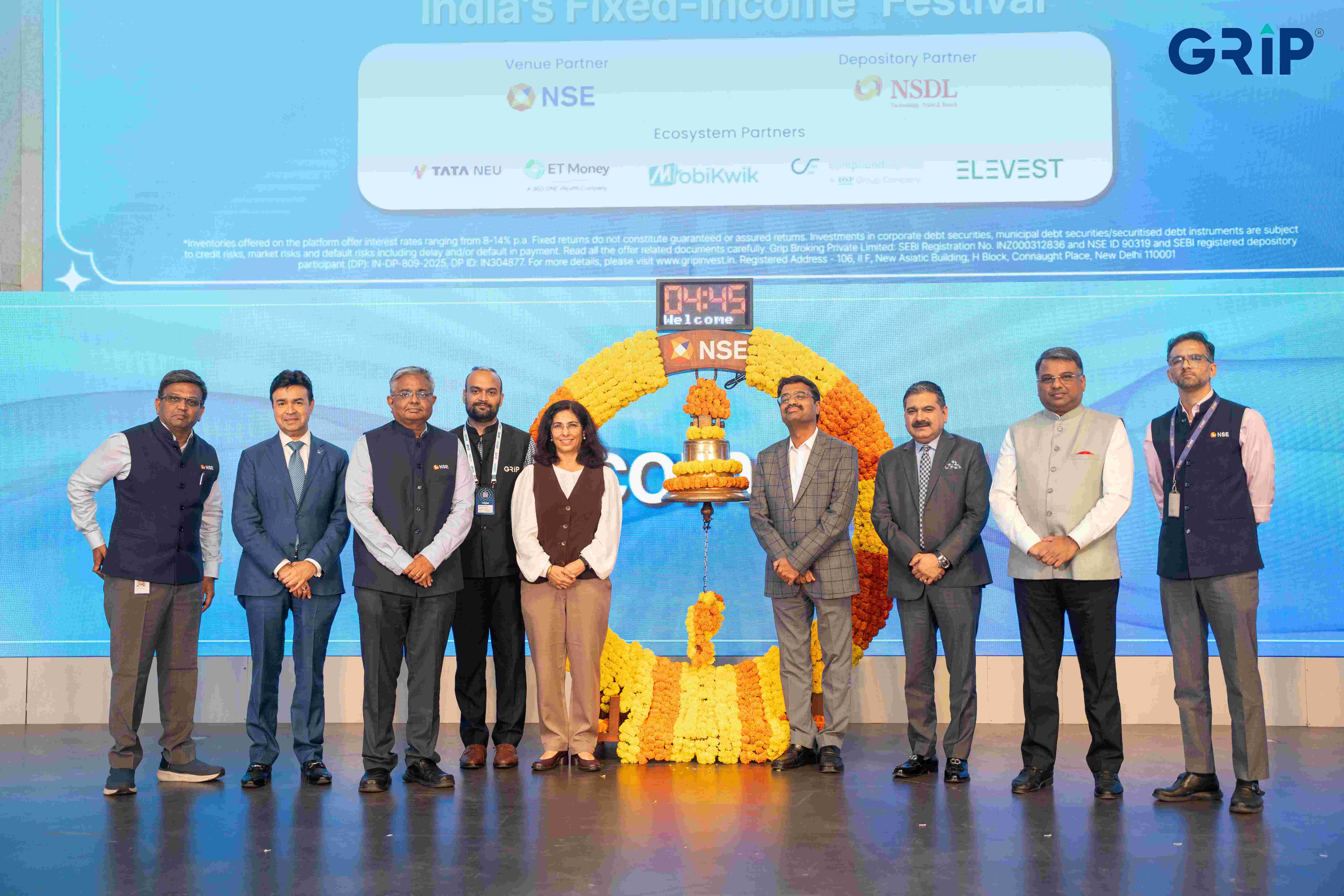 For Immediate Rlease | Grip Invest Launches Great Indian Bond Festival for India&rsquo;s ₹59 Lakh Crore Corporate Bond Market