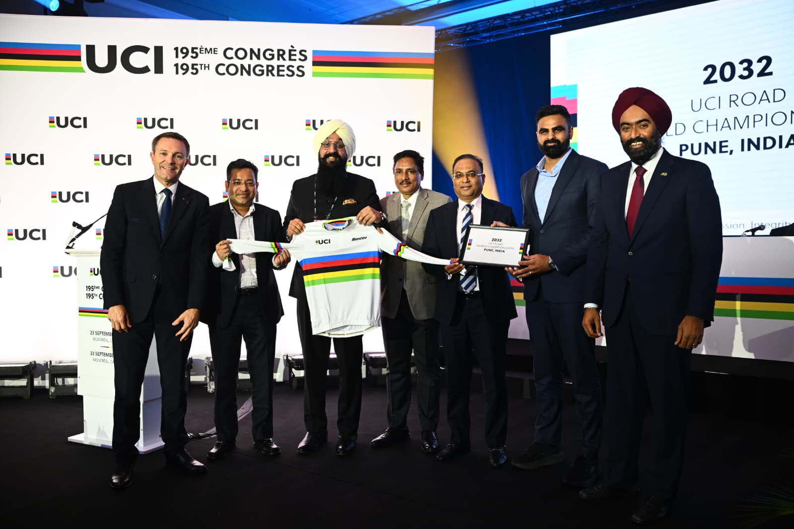 India wins the bid to host UCI Road World Championship 2032 in Pune