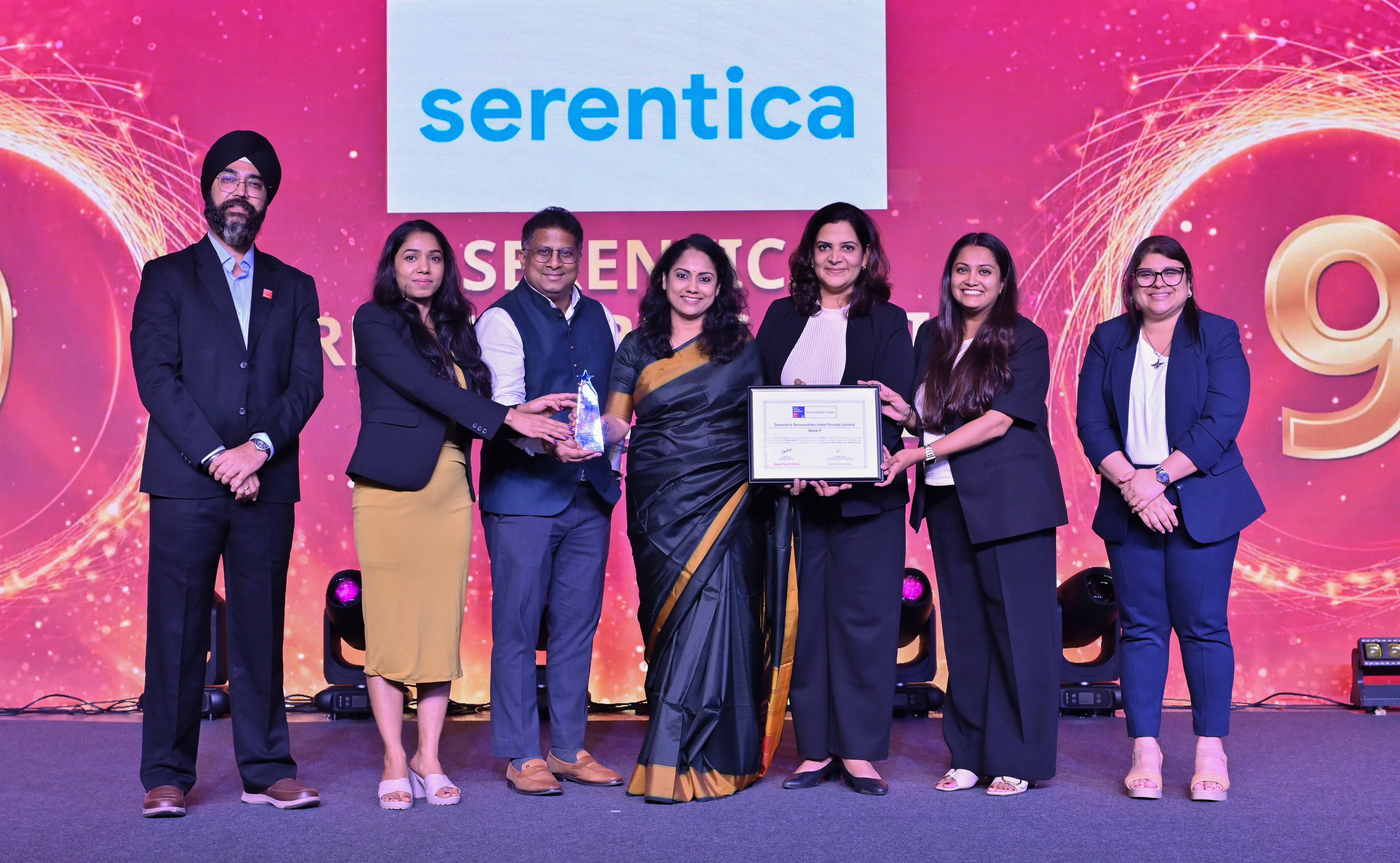 Serentica Renewables, Resonia, and Sterlite Electric Rank Among India's Best Workplaces 2026, Certified as Great Place To Work